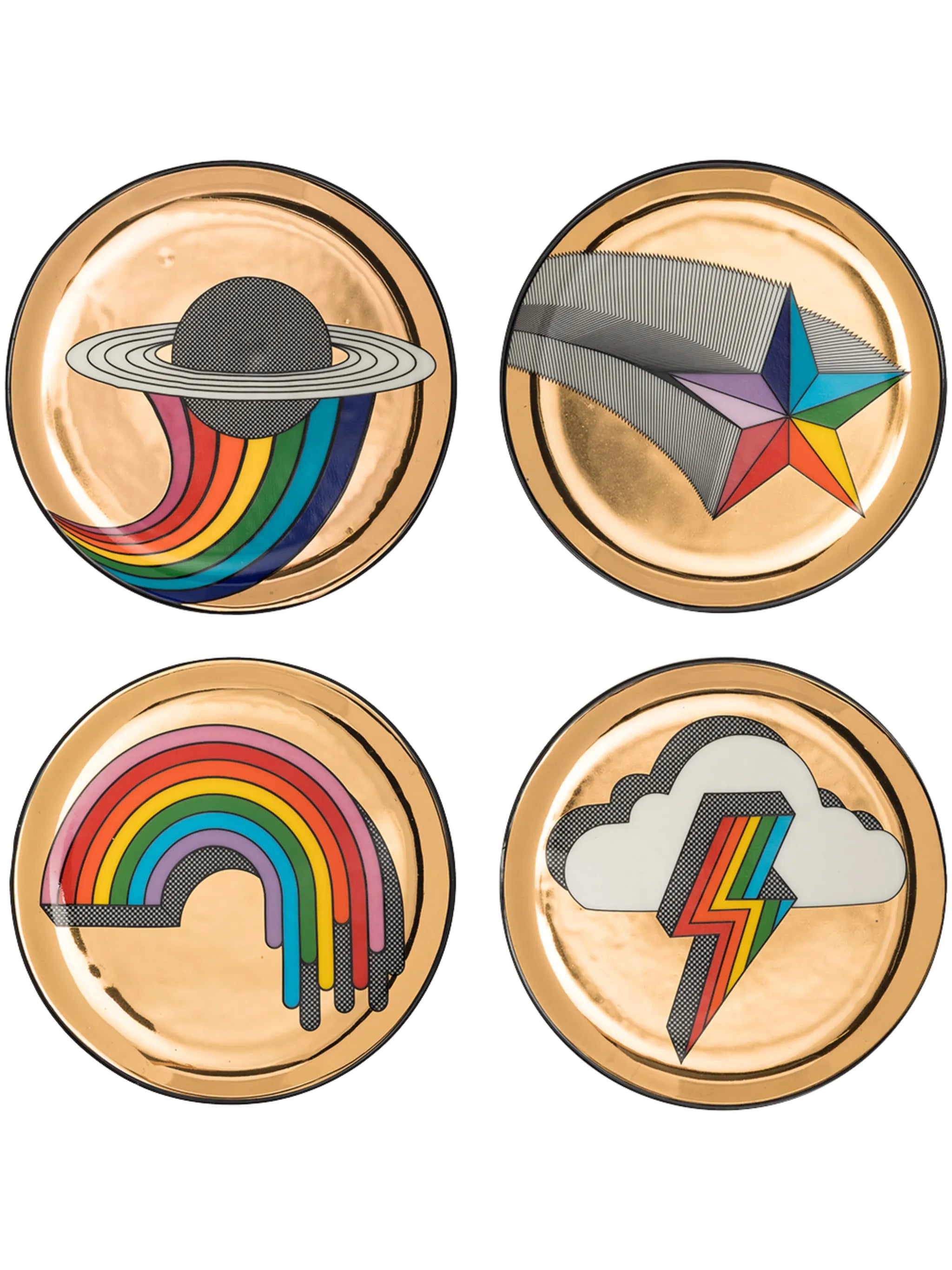 Pop! set-of-four coasters