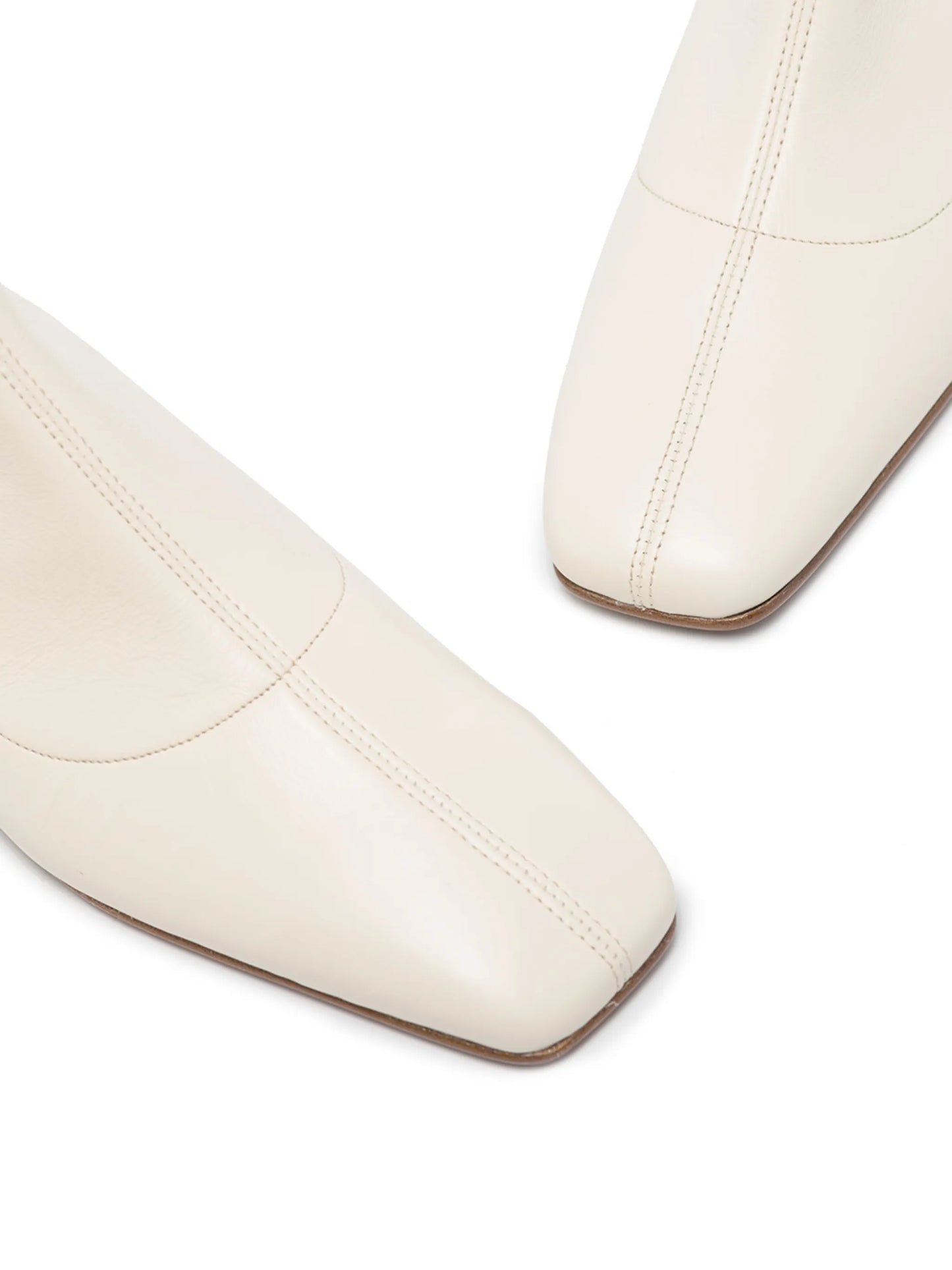 Este 30mm square-toe ankle boots