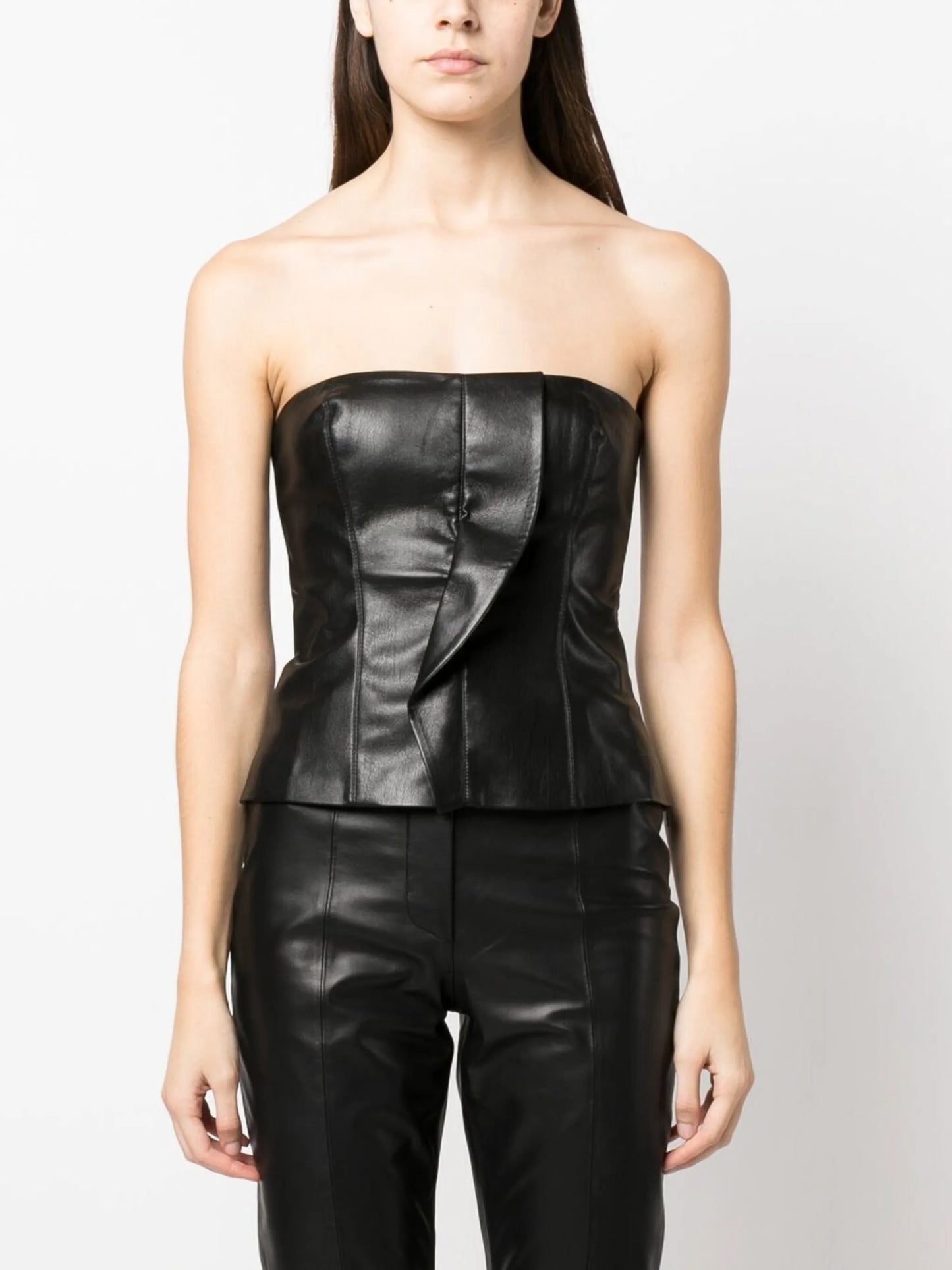 Kya vegan leather top