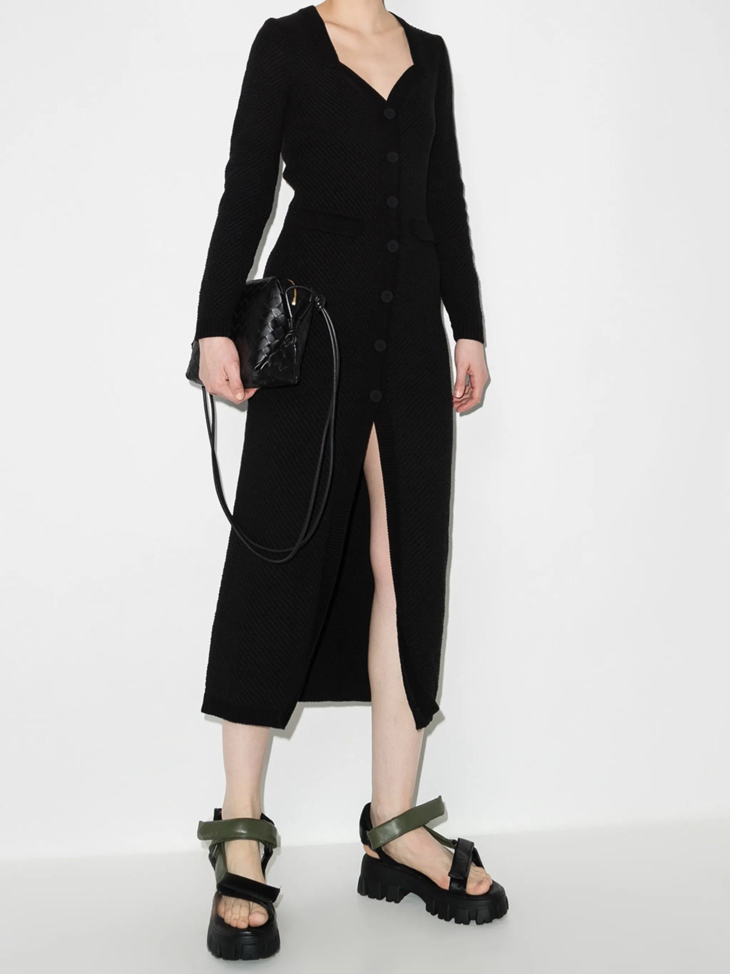 Dana knitted midi dress