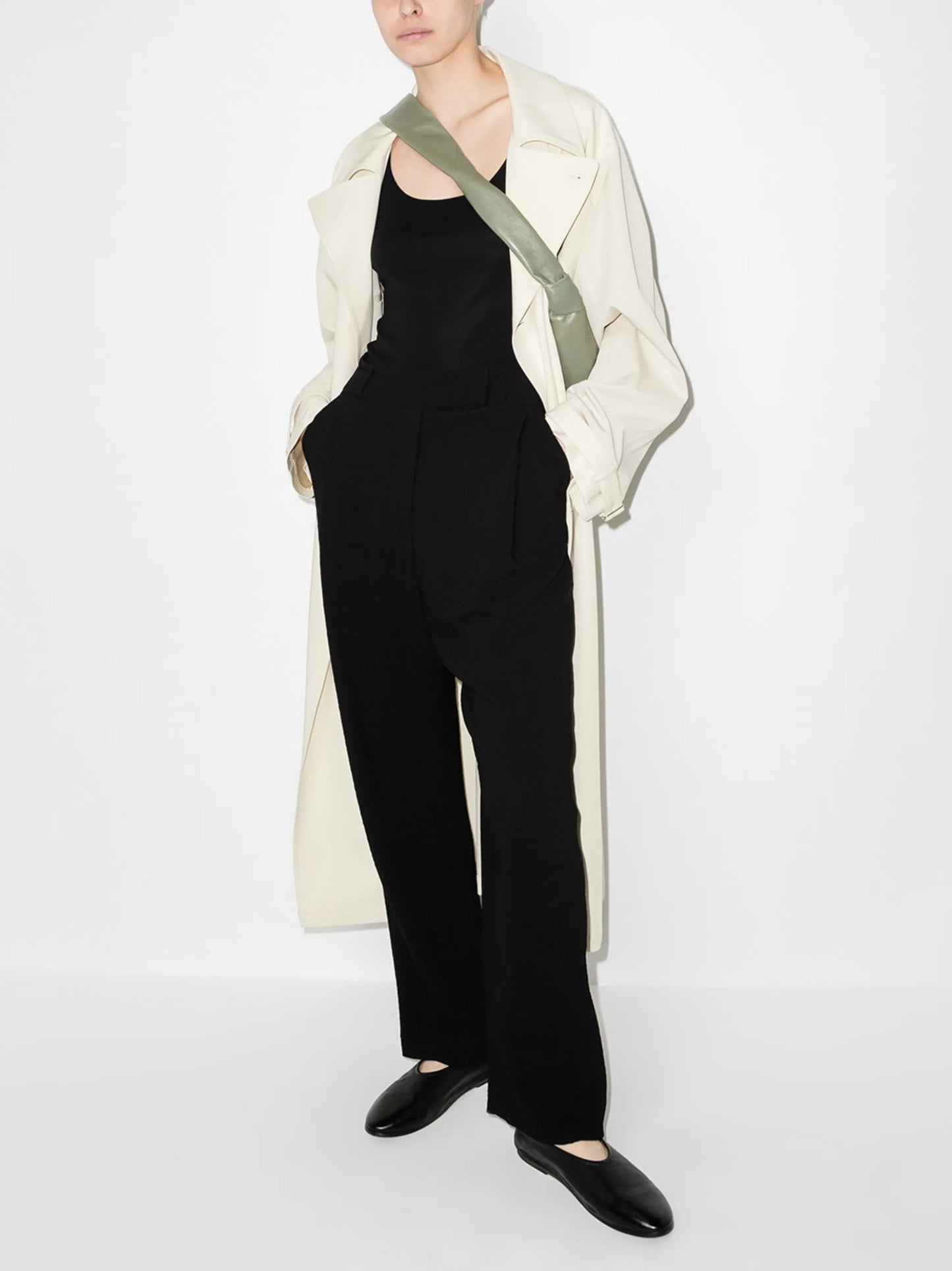 jersey-knit vest top