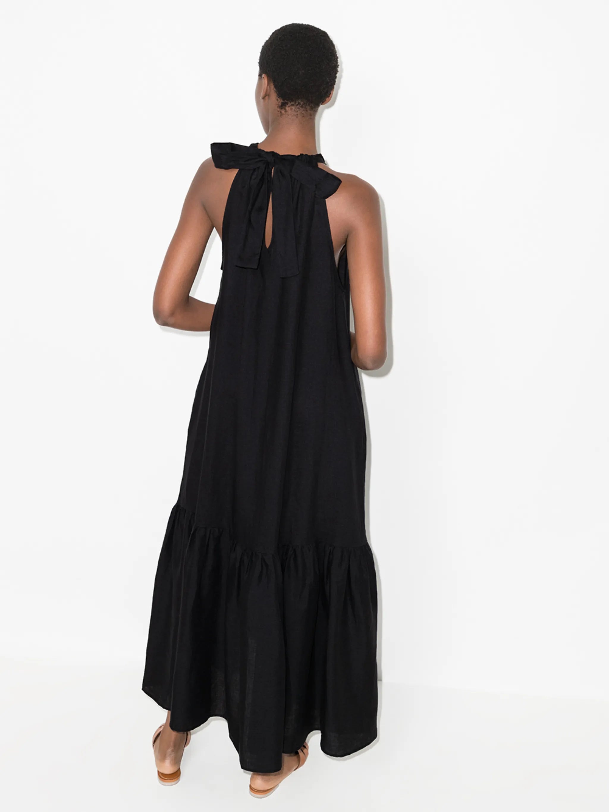 Ibiza halterneck maxi dress