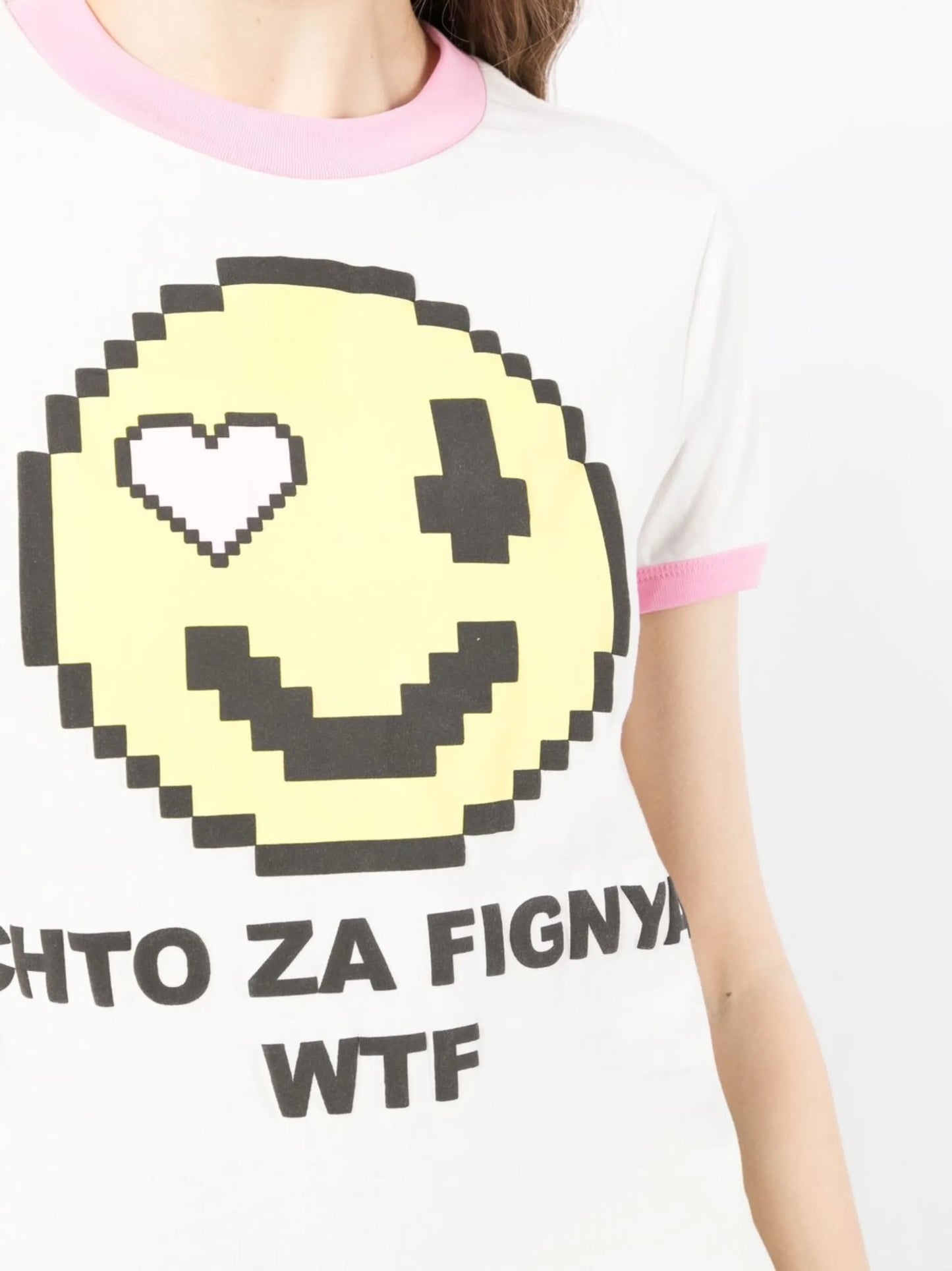 graphic-print short-sleeved T-shirt