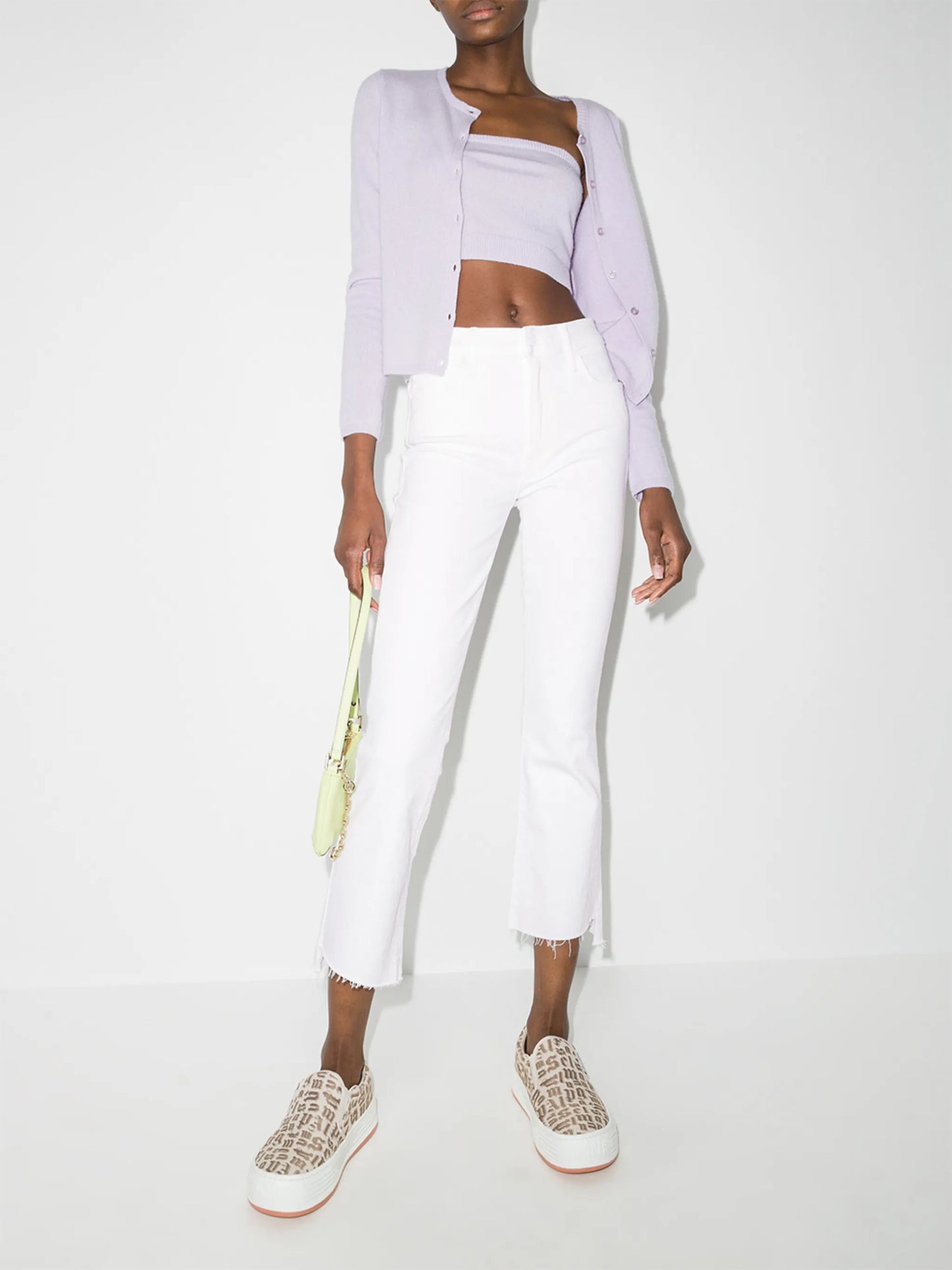 The Insider Crop Step Fray jeans