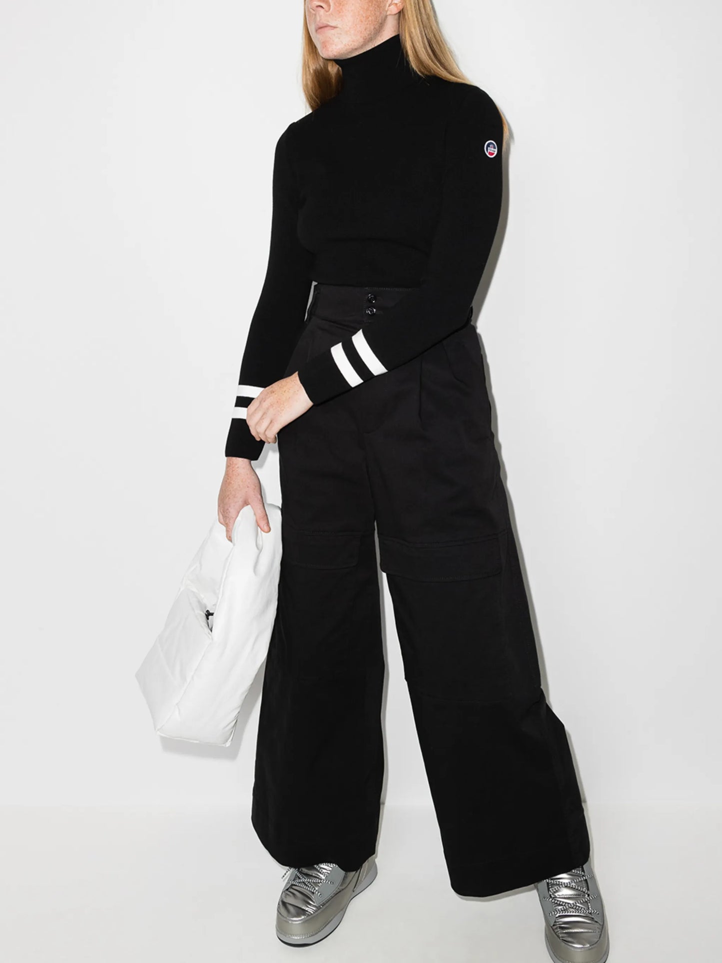 Judith ski knit turtleneck jumper