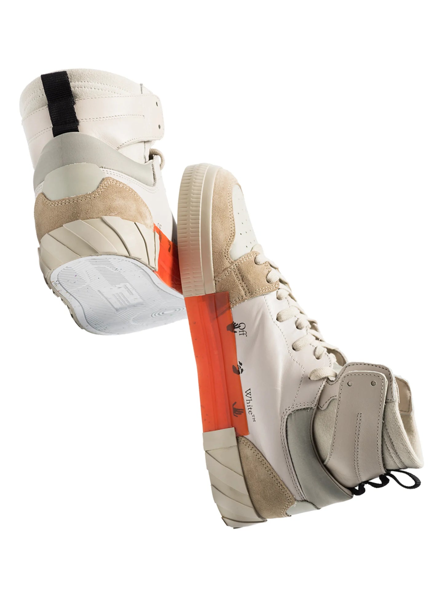 Vulcanized high-top sneakers