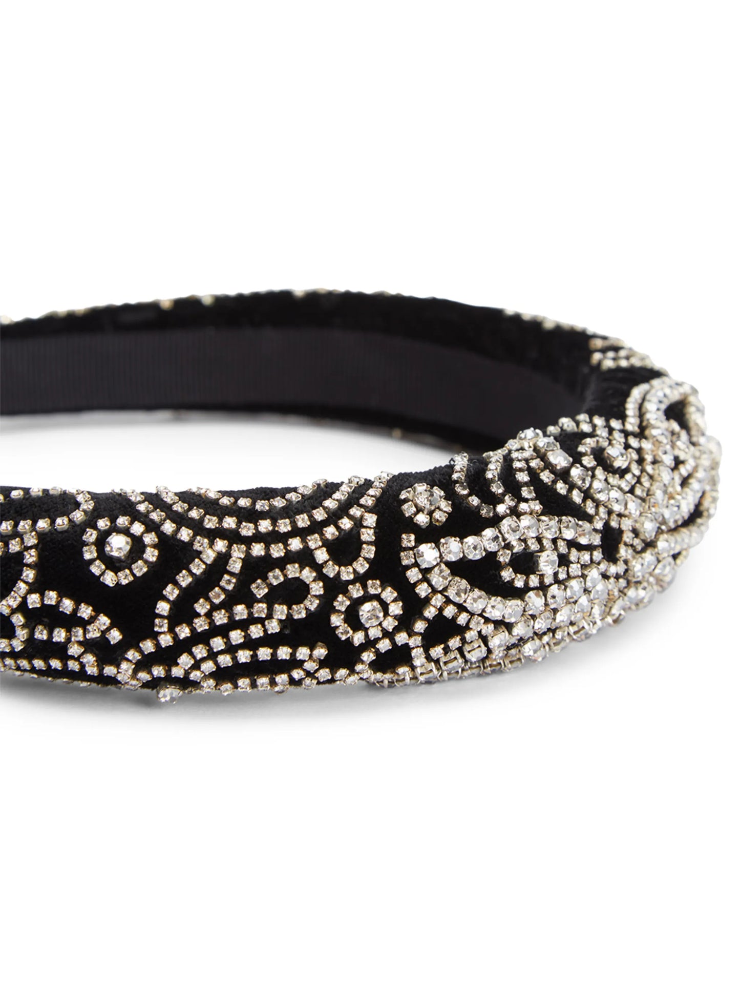 Indira crystal-embellished headband