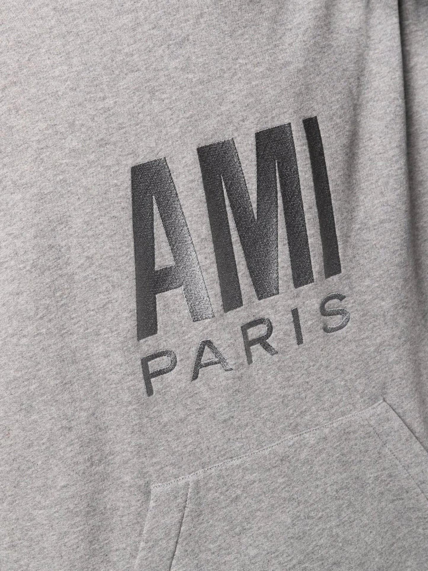 logo-print cotton hoodie