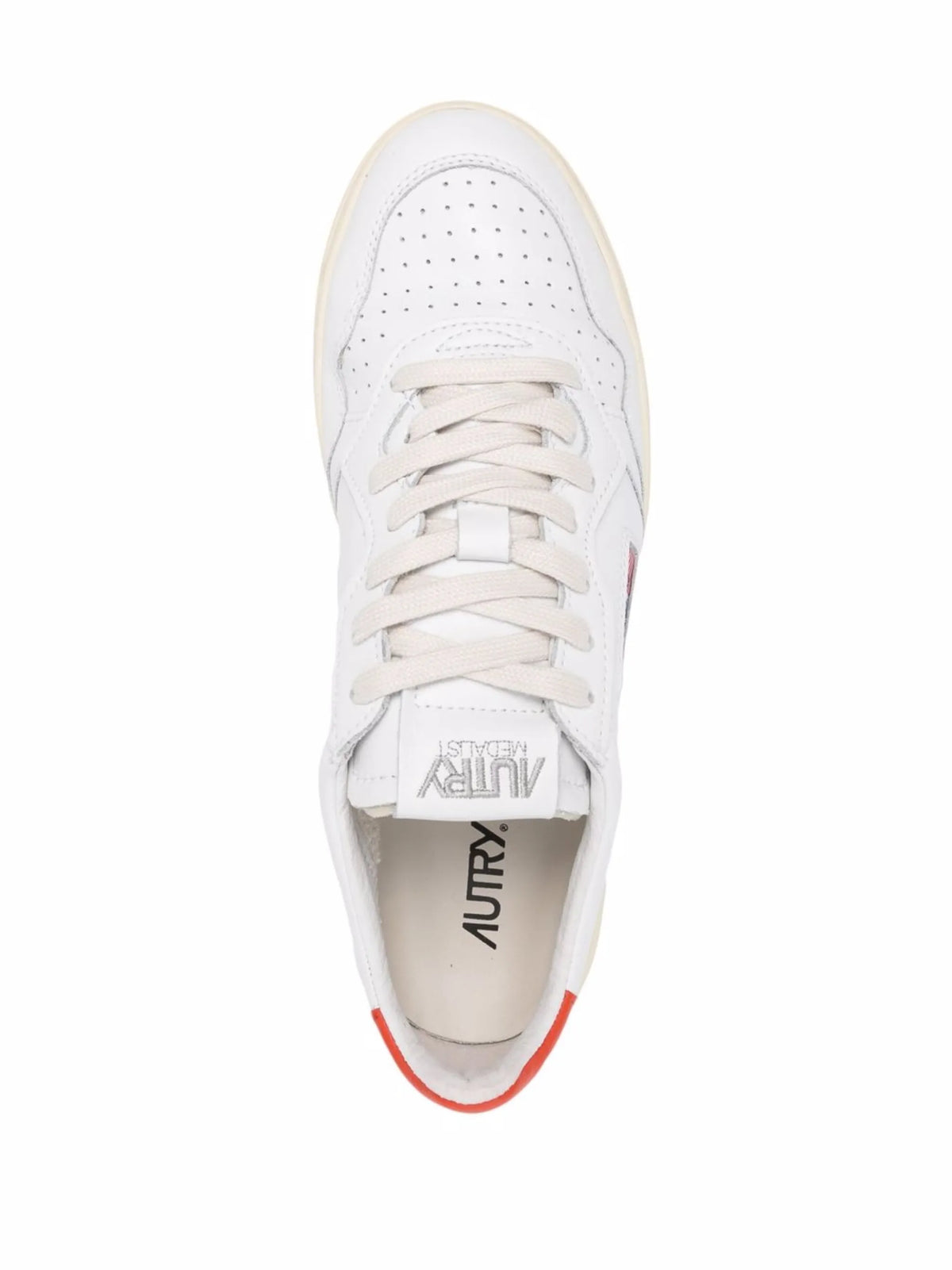 low-top lace-up trainers