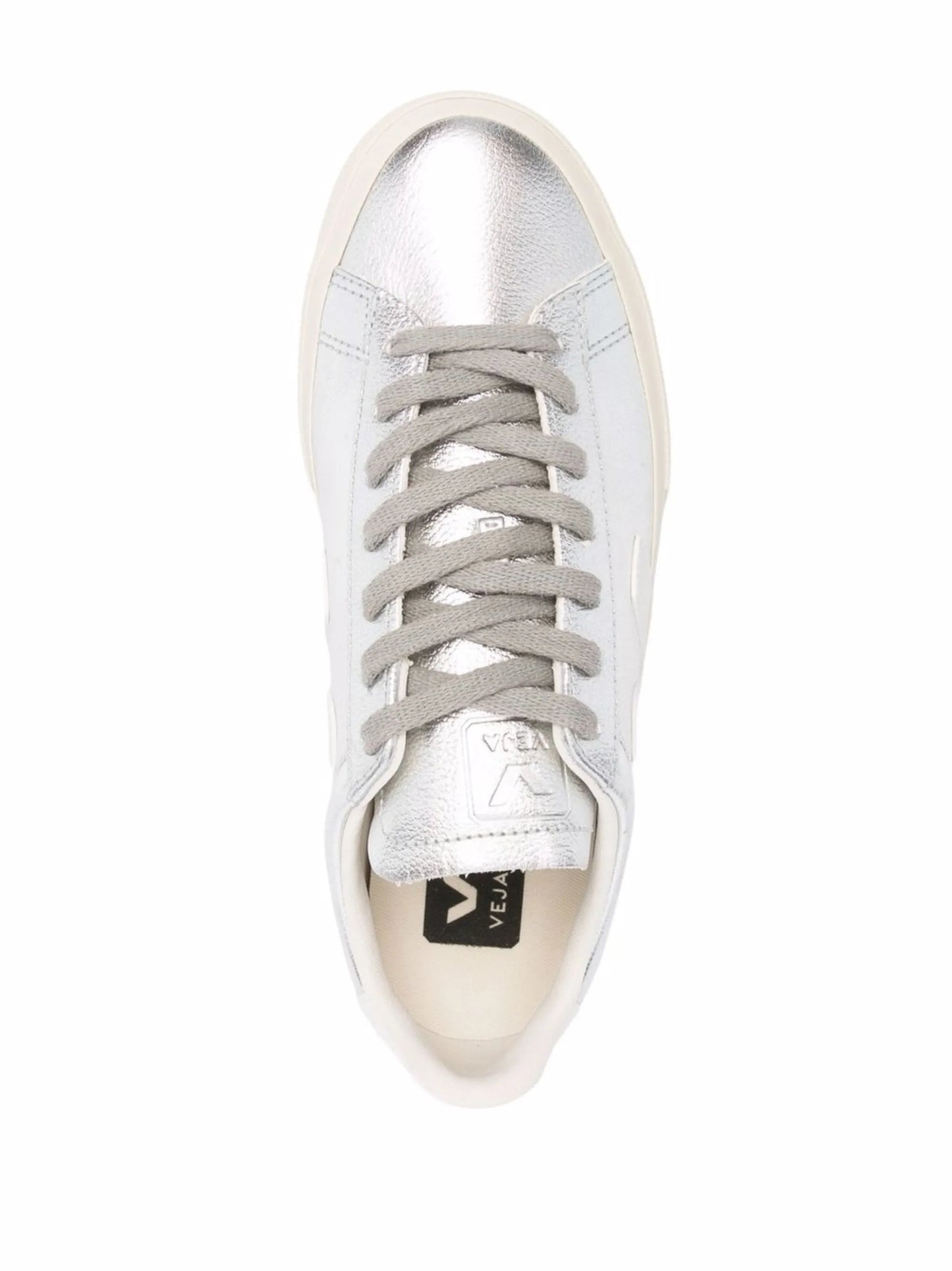 Campo metallic leather sneakers