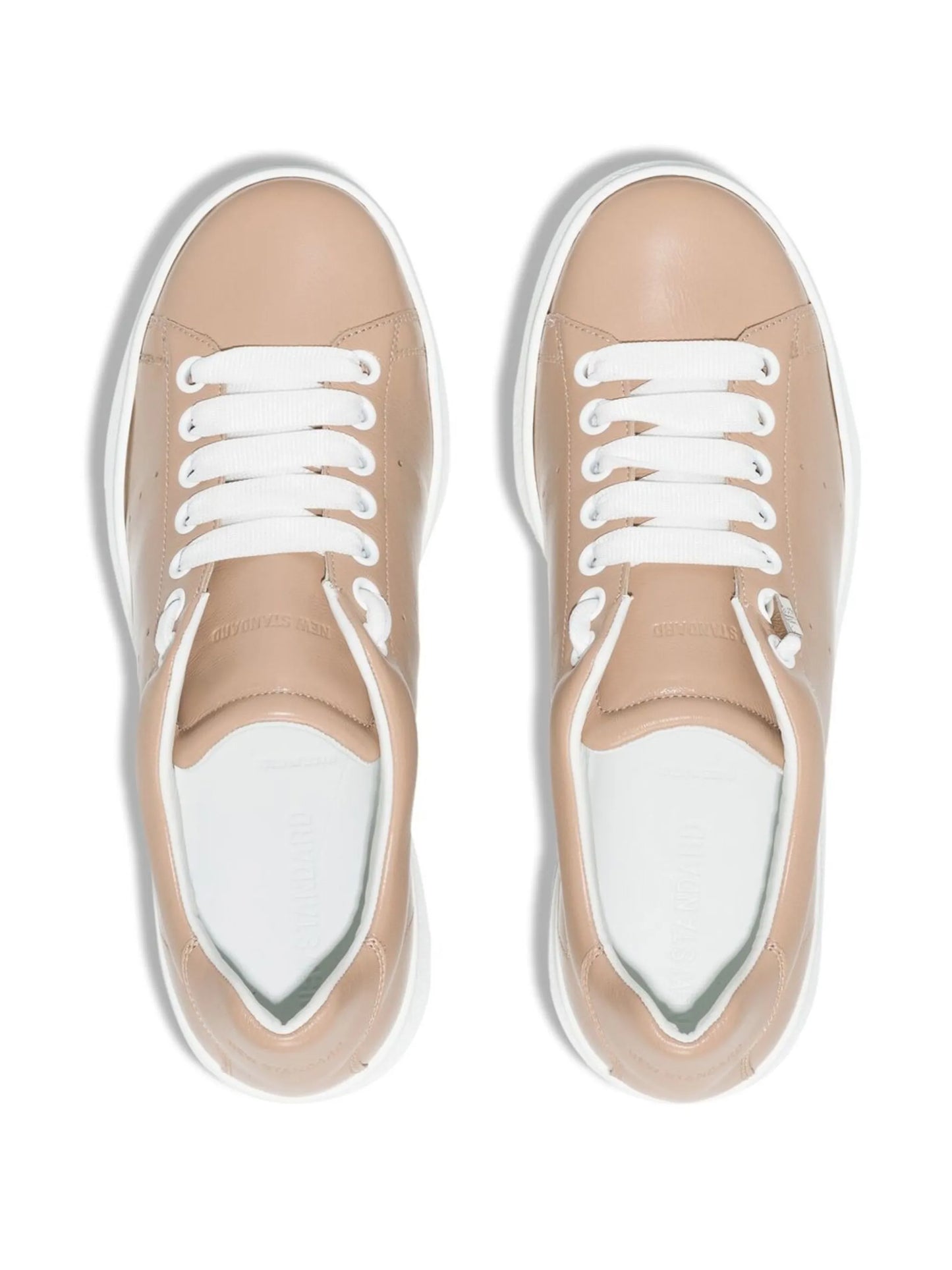 Reset leather low-top sneakers