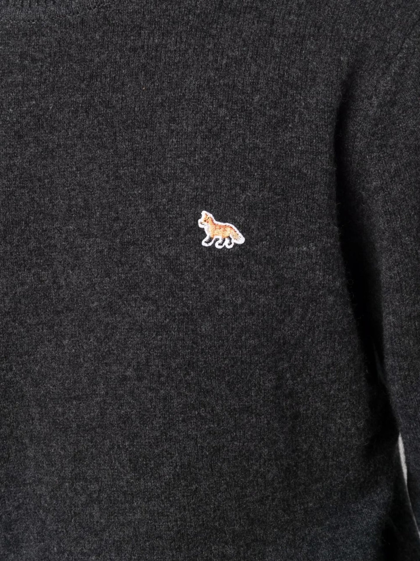 logo embroidered jumper