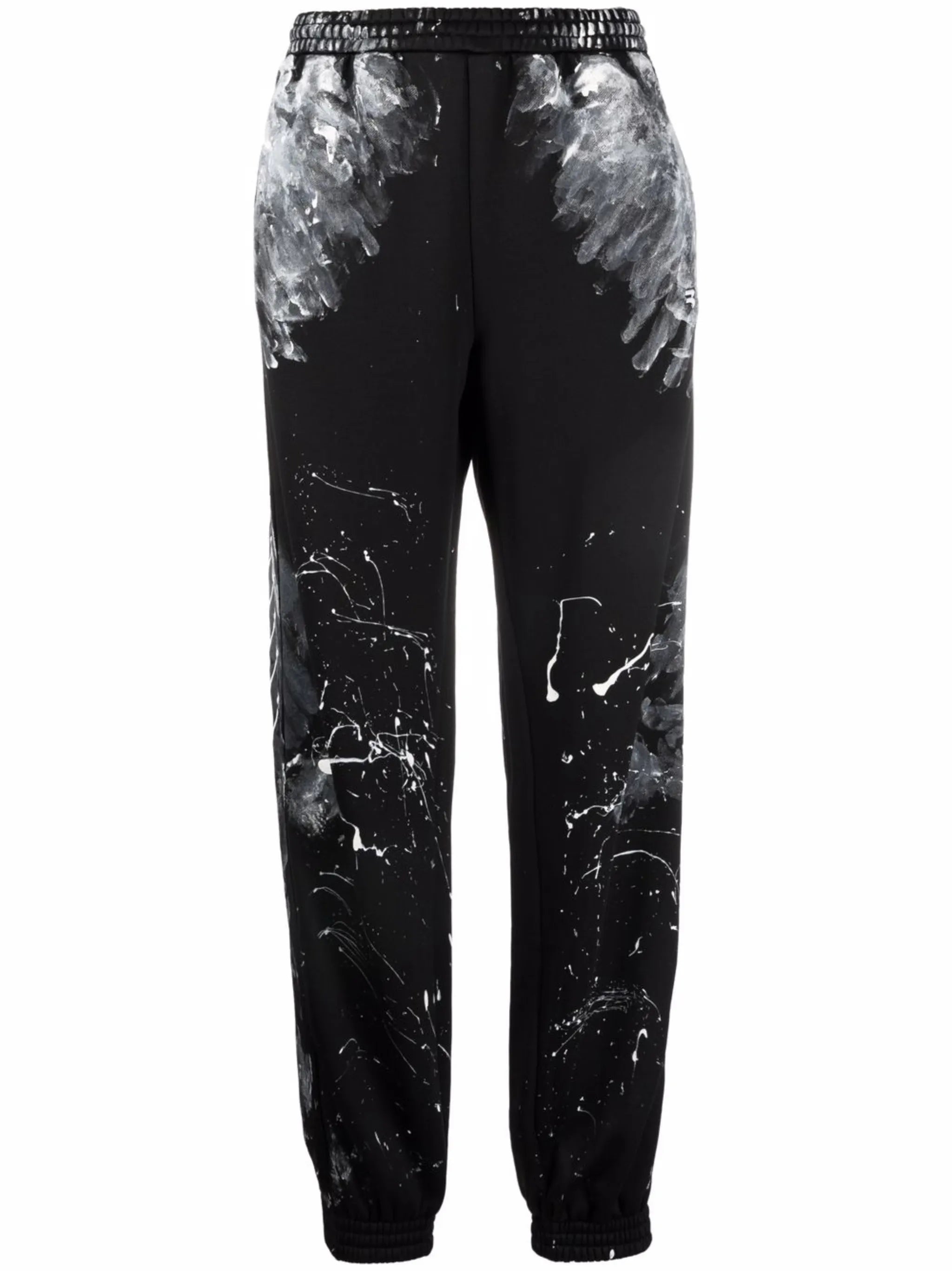 paint splatter track pants