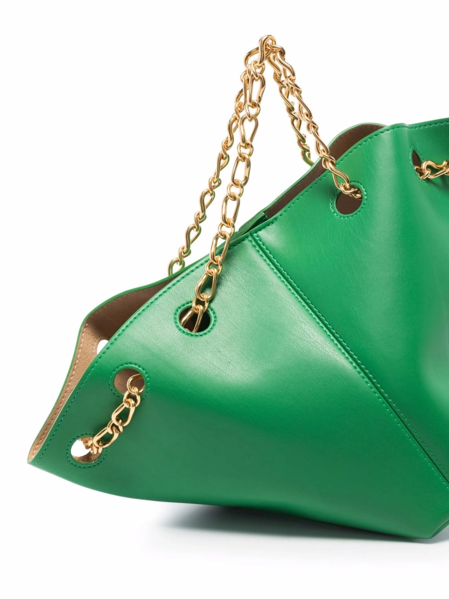 Gather chain-strap tote bag