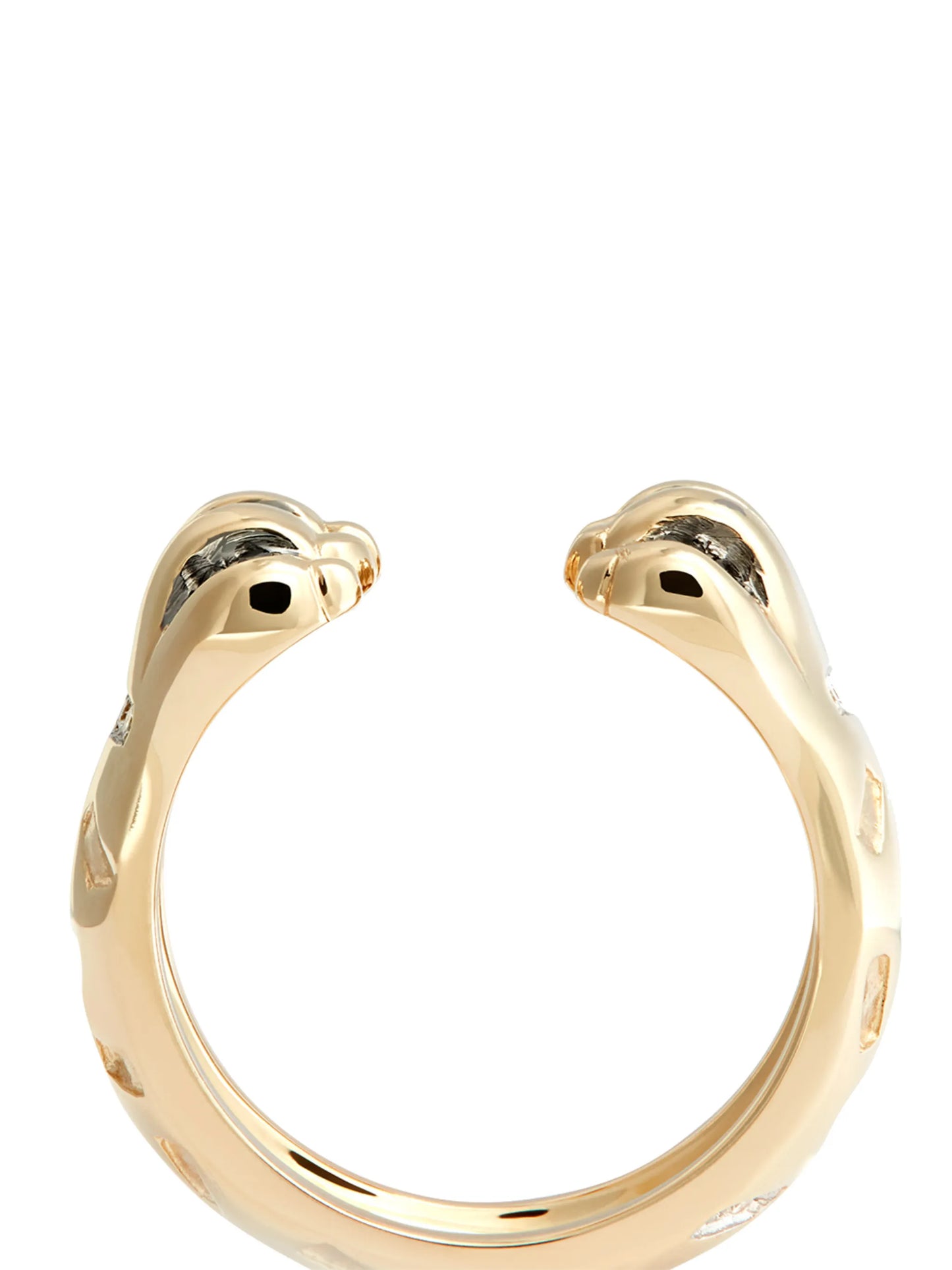 9kt yellow gold Papatte stacking ring