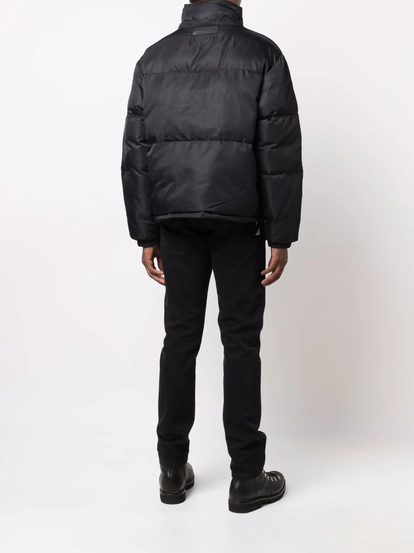 hooded puffer jacket