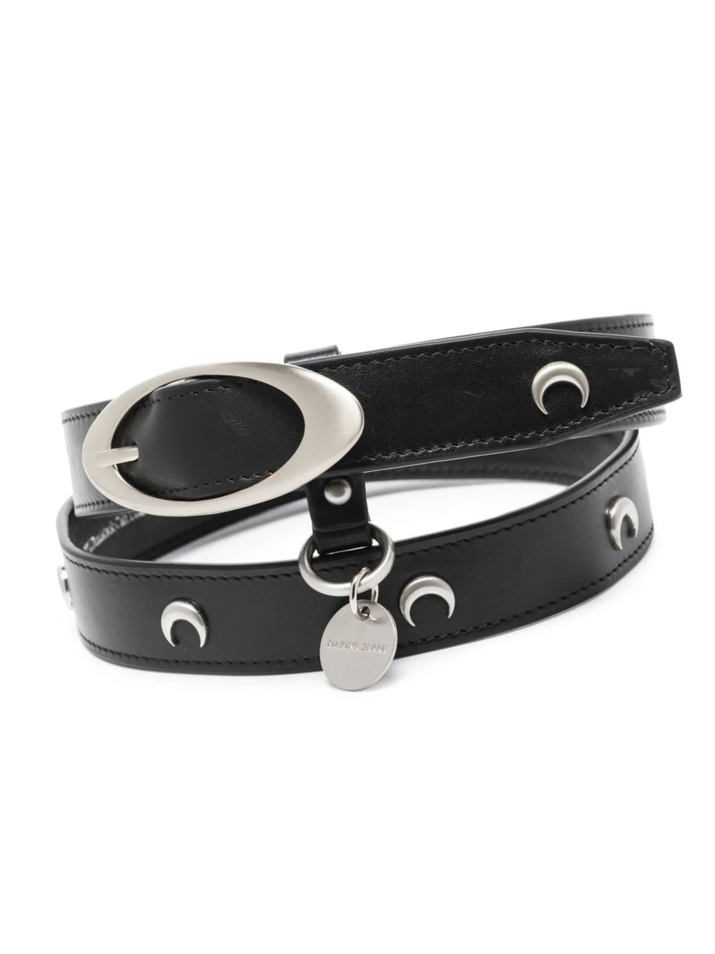 crescent moon-logo belt