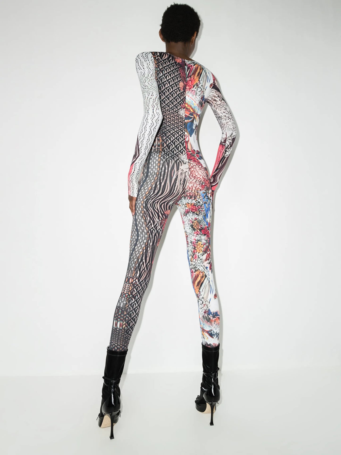 Archive Mélange long-sleeve jumpsuit