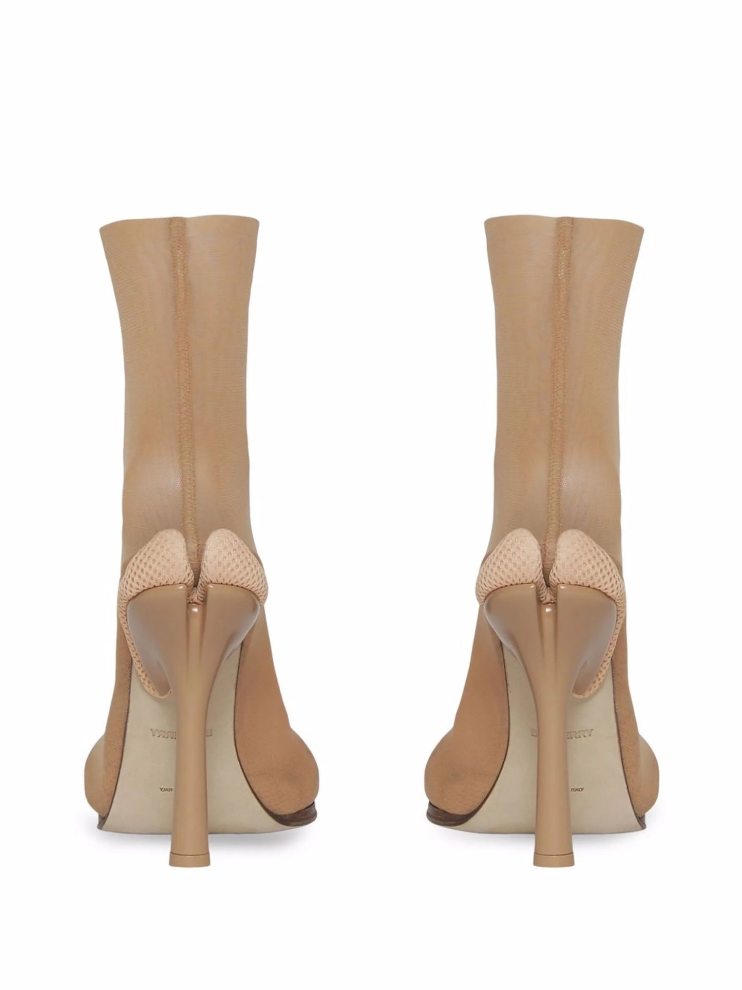 sock-style stretch ankle boots