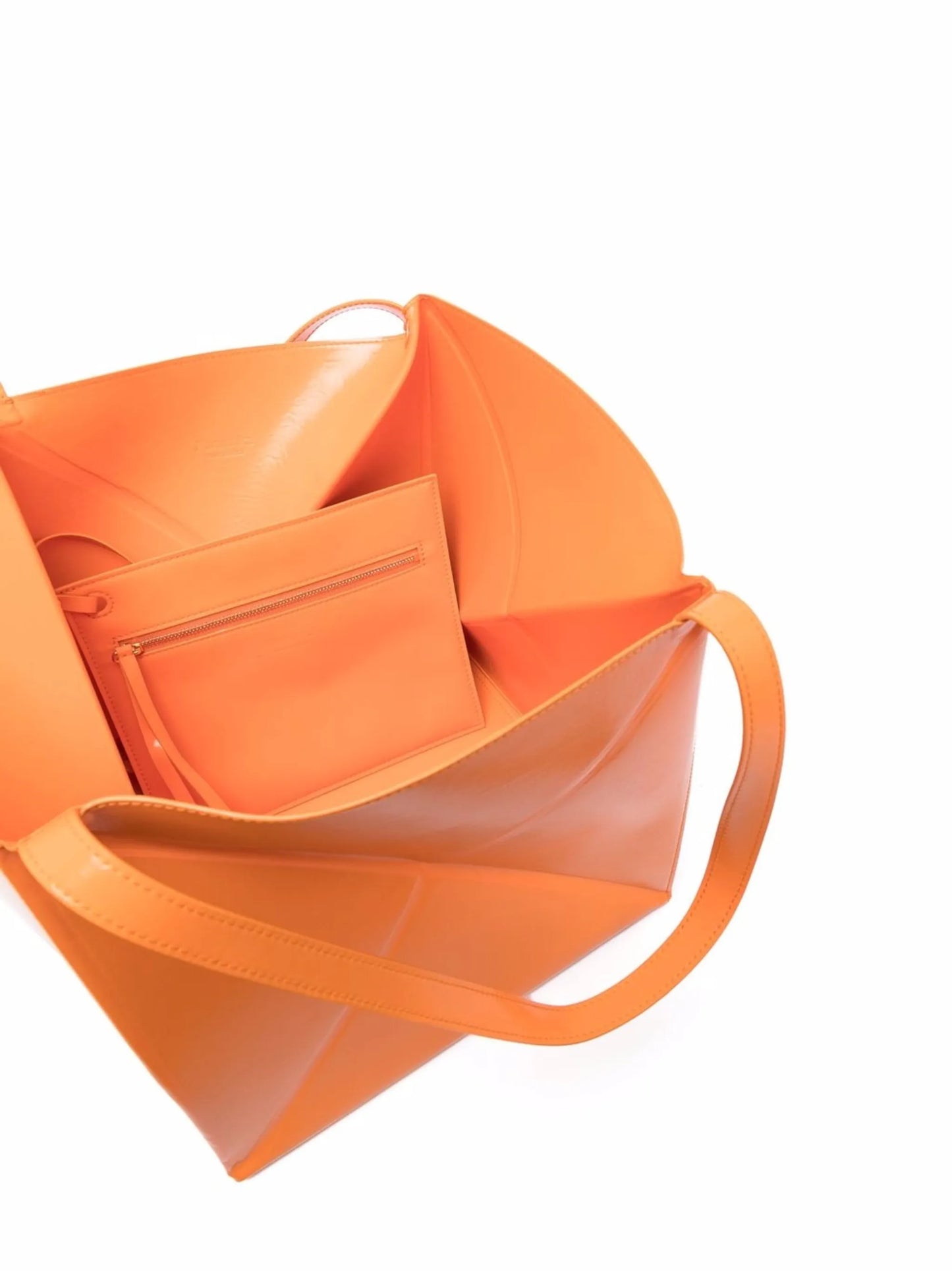 vegan leather tote bag