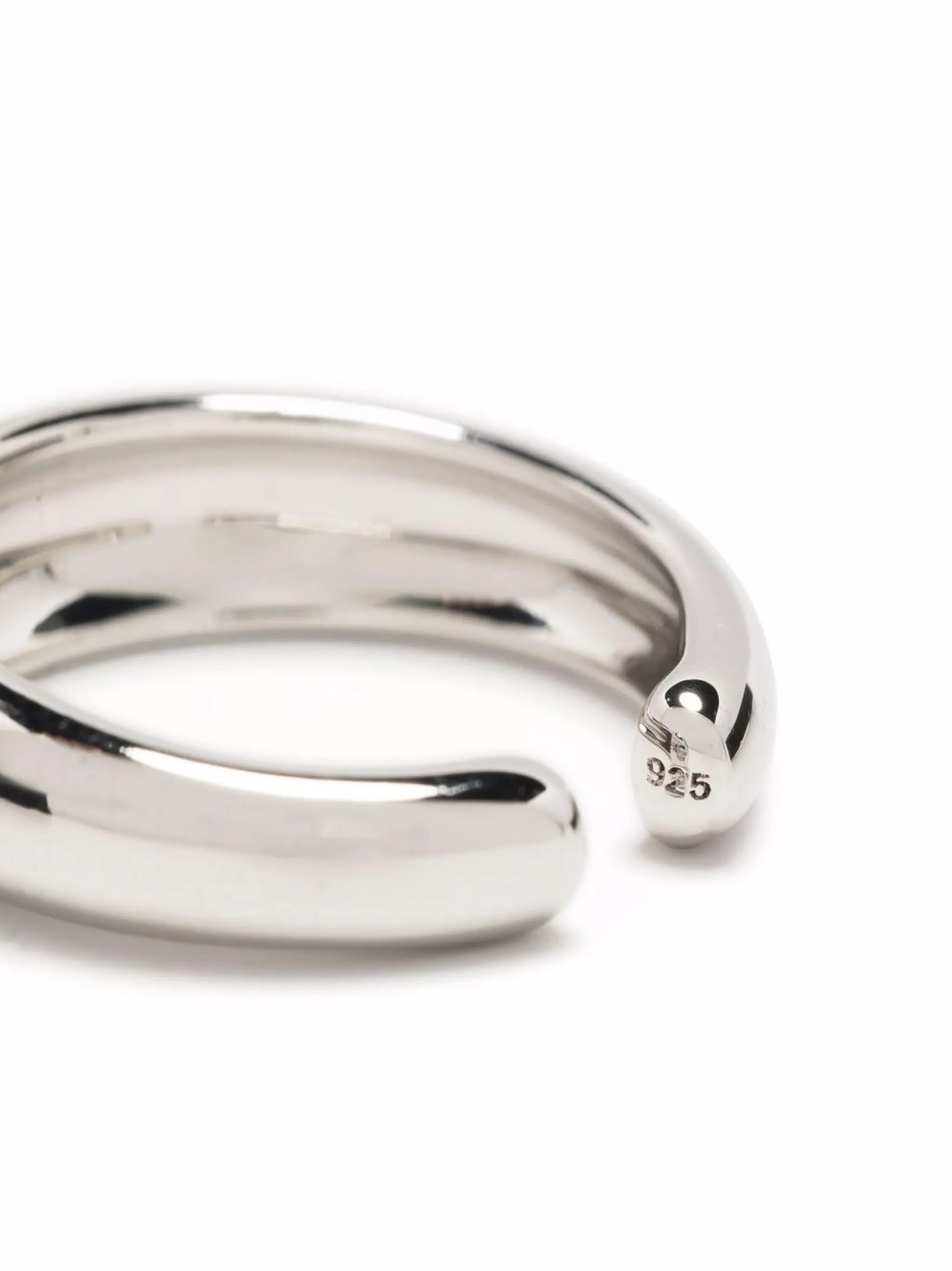 Thick Large sterling-silver ear cuff