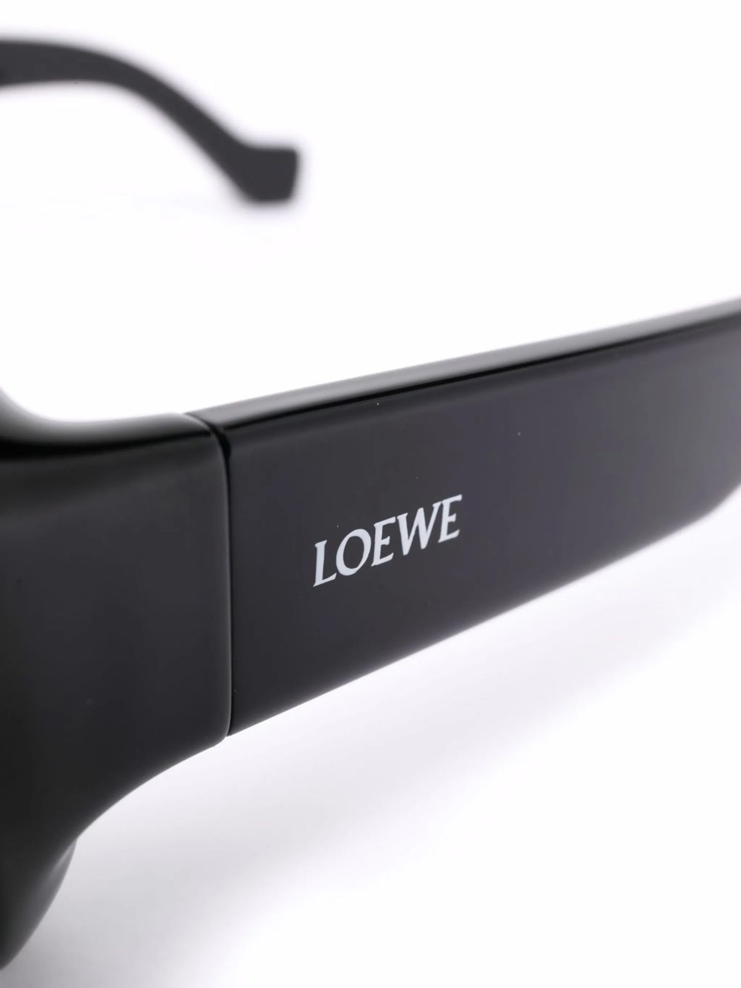 logo-print rectangle-frame sunglasses