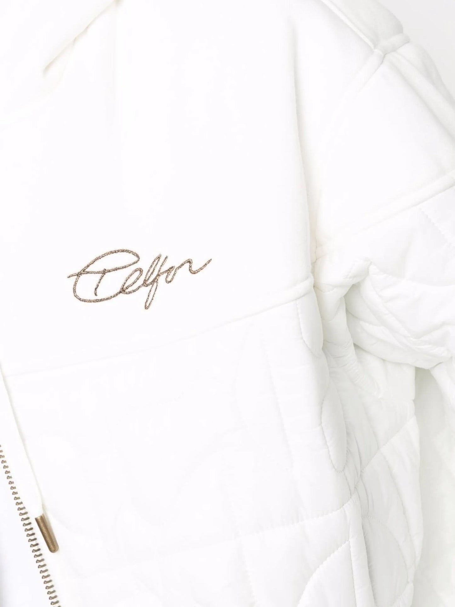 x Telfar quilted hooded jacket