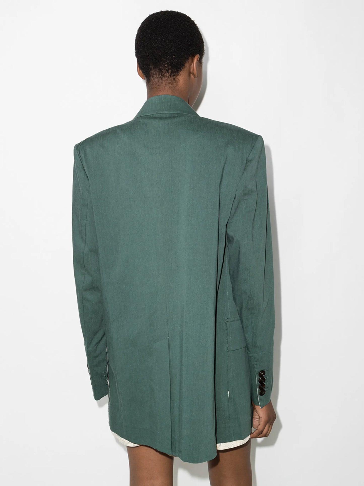single-breasted blazer