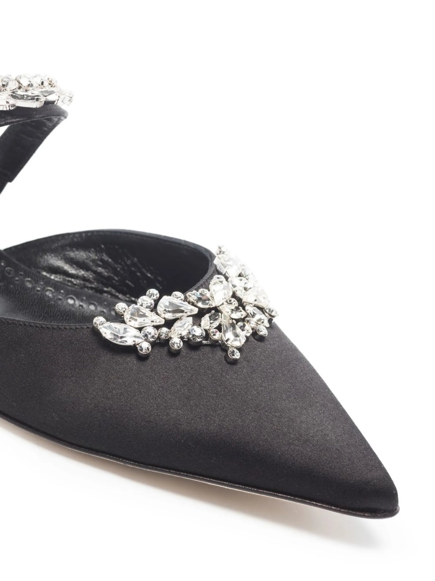 Lurum crystal-embellished mules