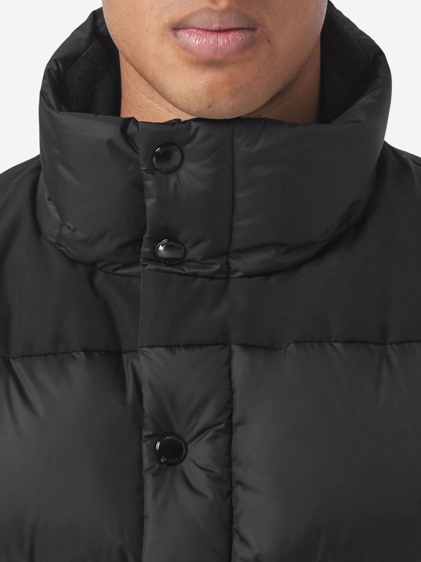 hooded padded jacket
