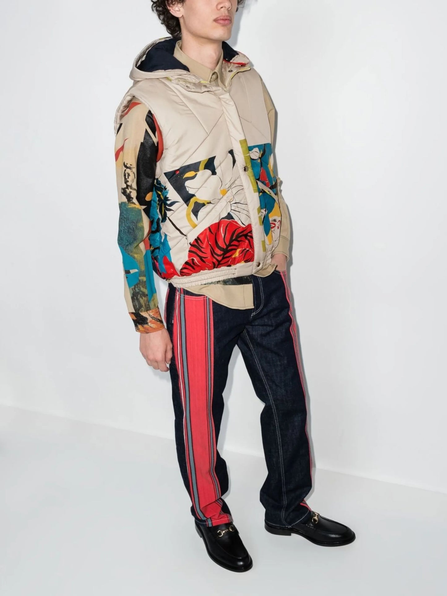 Crying Tiger puffer jacket