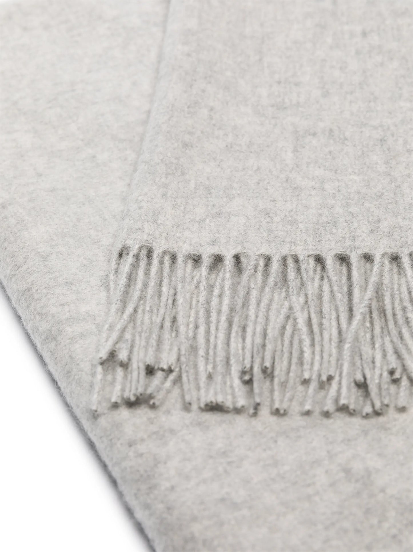 fringed cashmere blanket