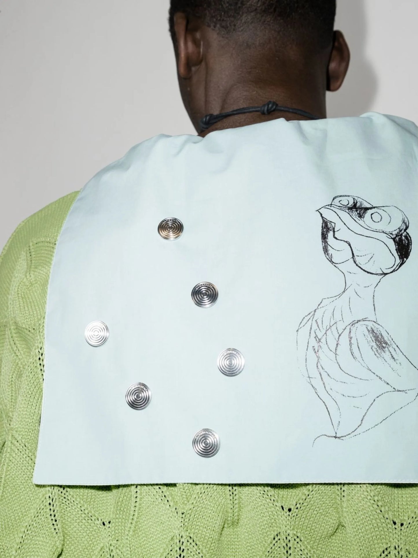 Nathan cape-detail jumper