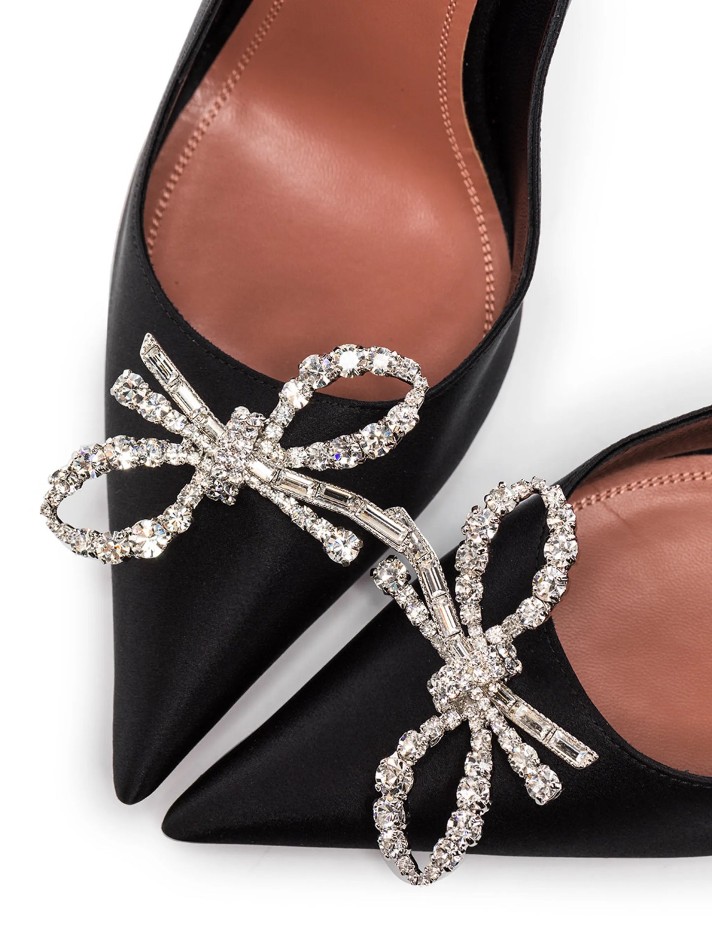 Rosie 95mm crystal-embellished pumps