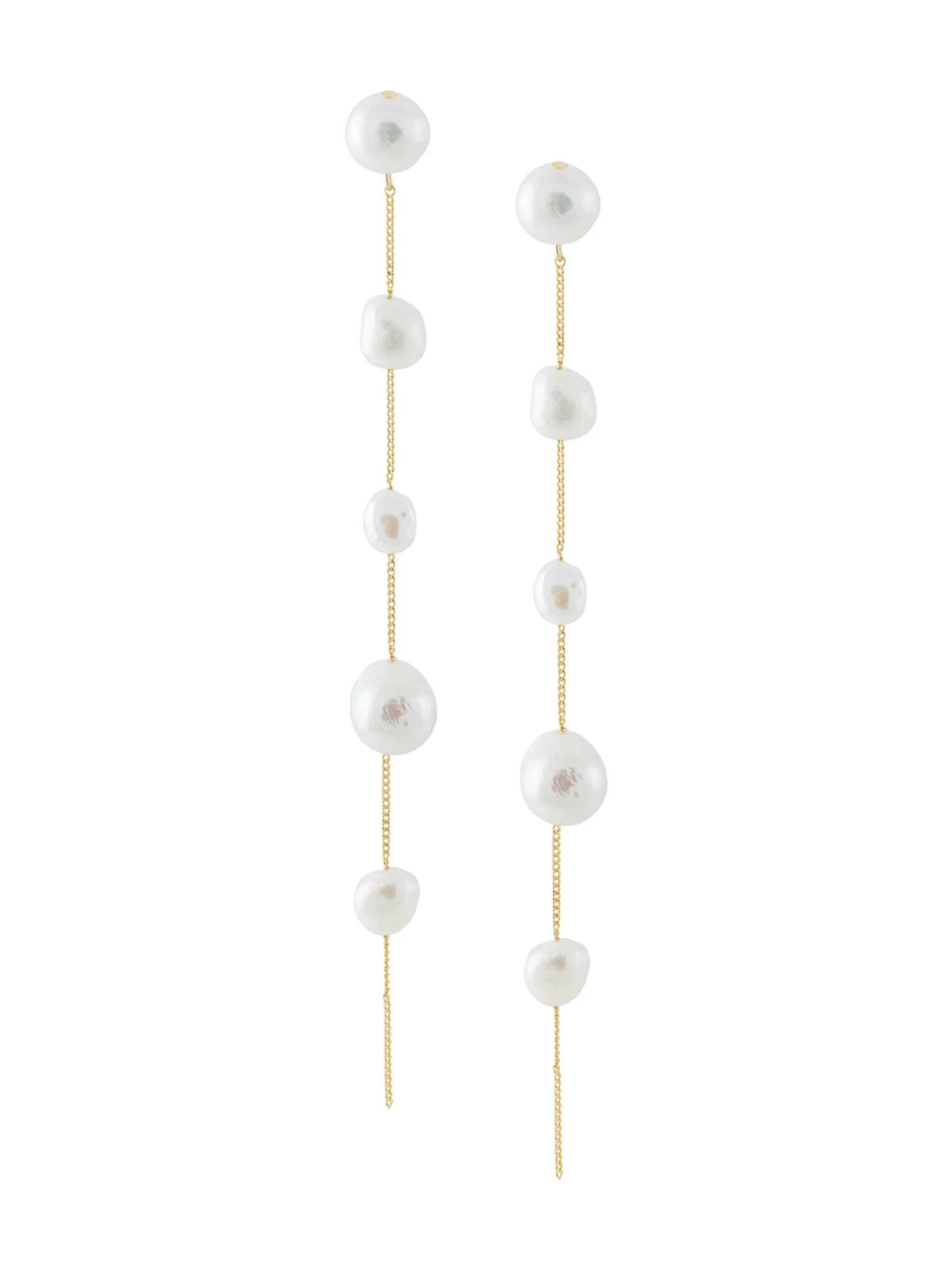 Atum pearl drop earrings