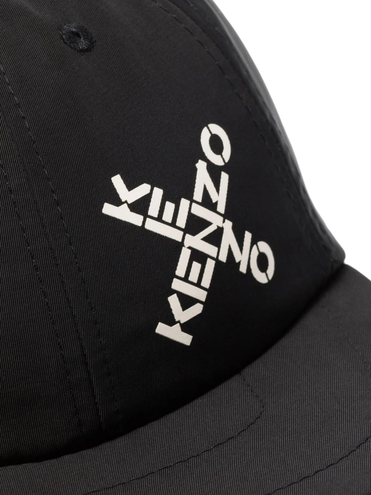 logo-print baseball cap