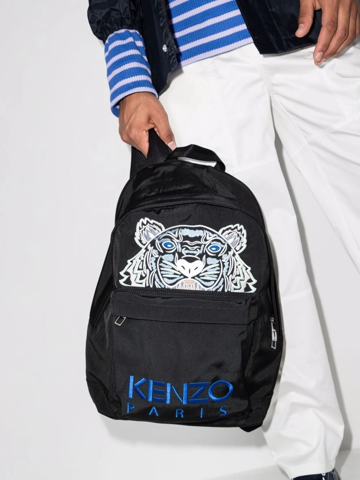 Classic Tiger logo-embroidered backpack