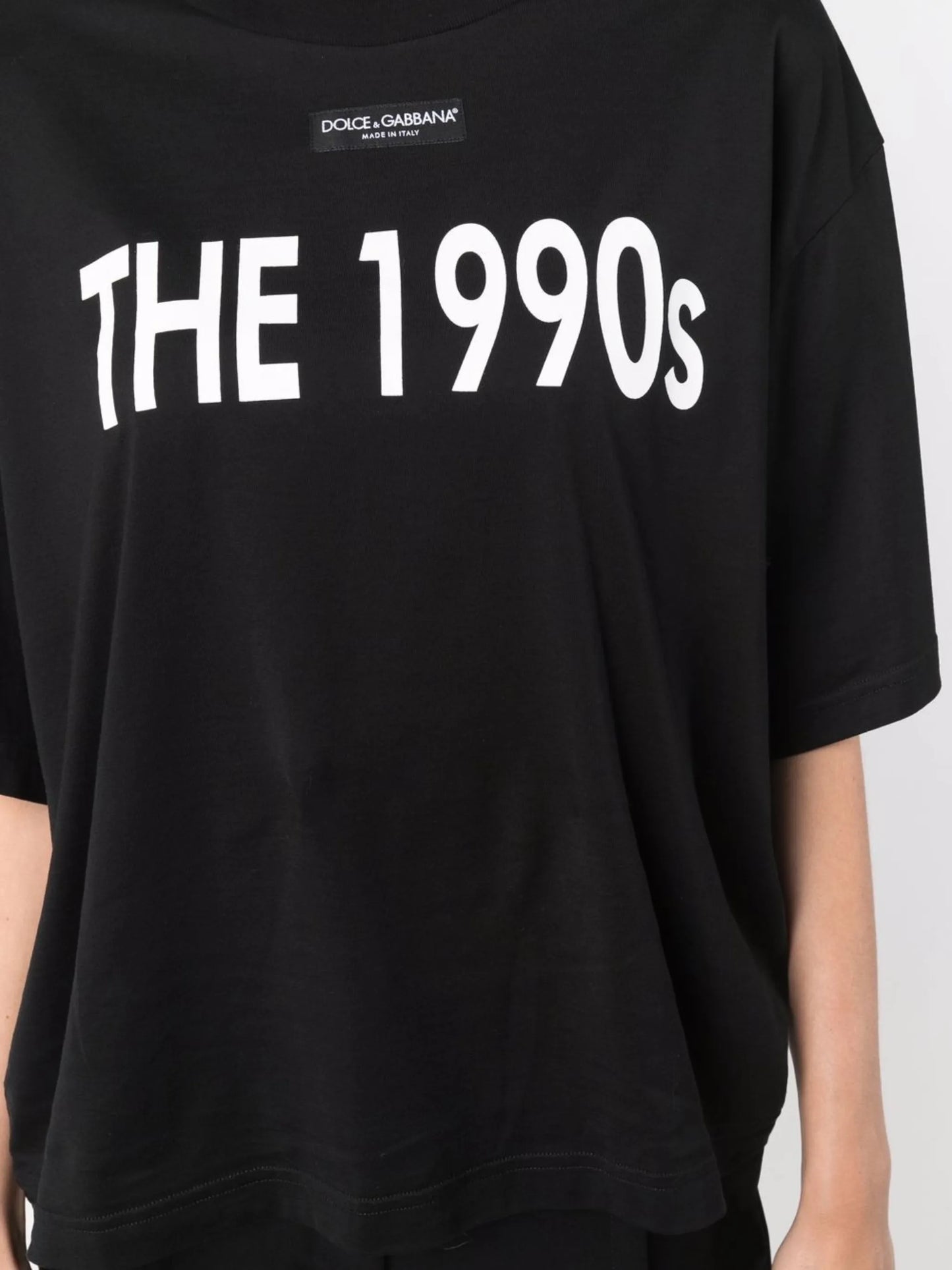 The 1990s-print T-shirt
