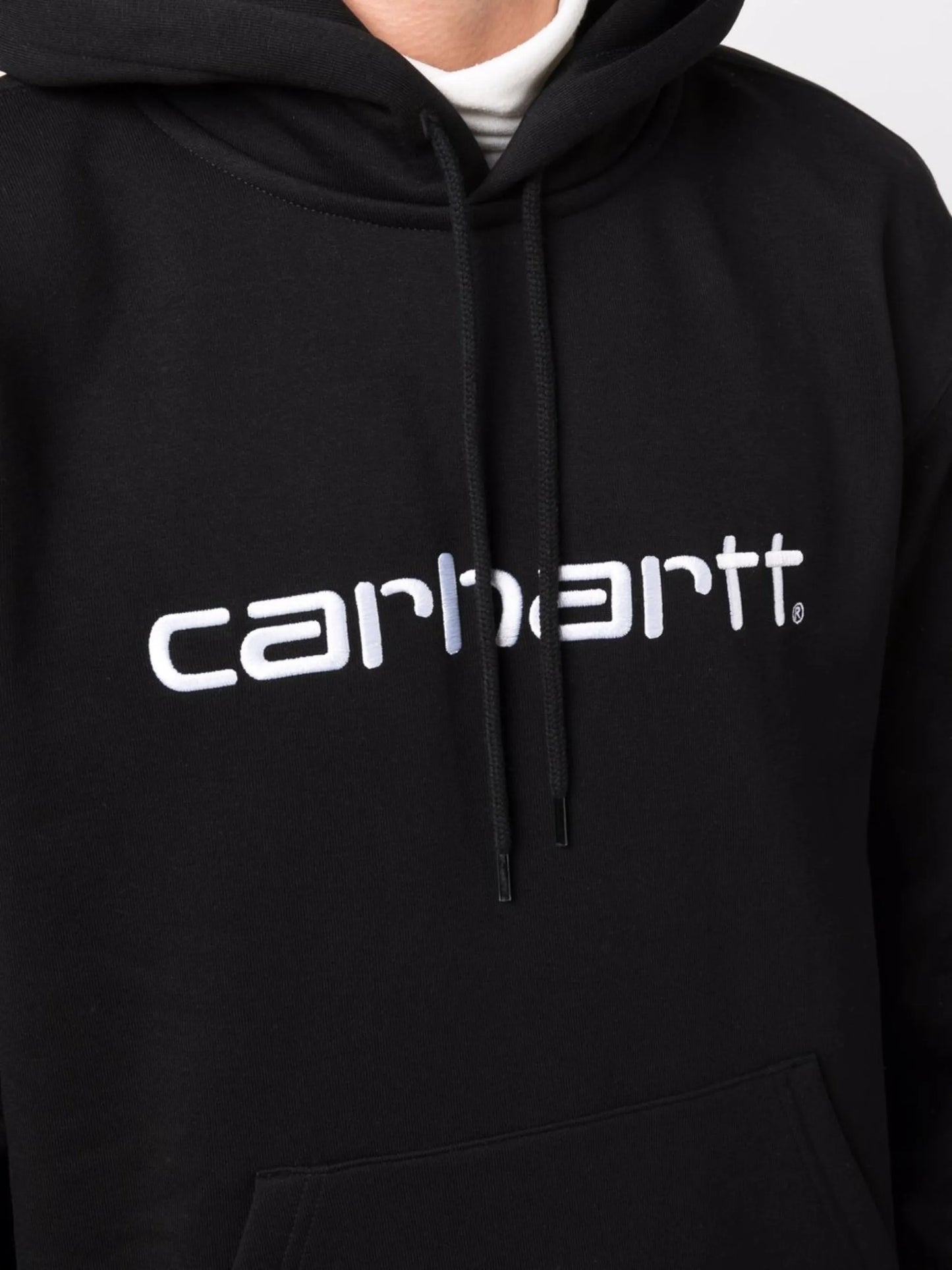 logo lettering hoodie