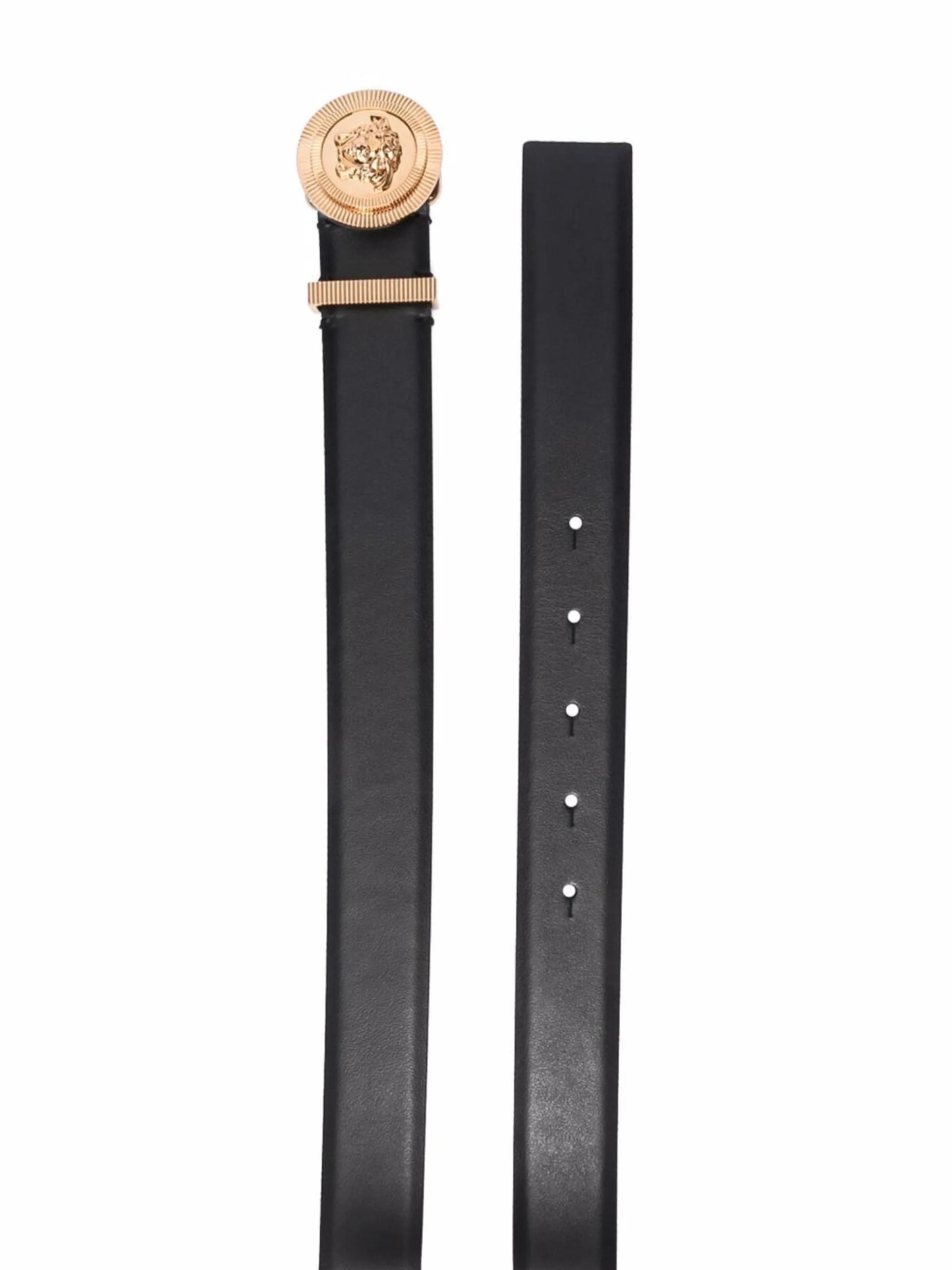 Medusa Biggie leather belt