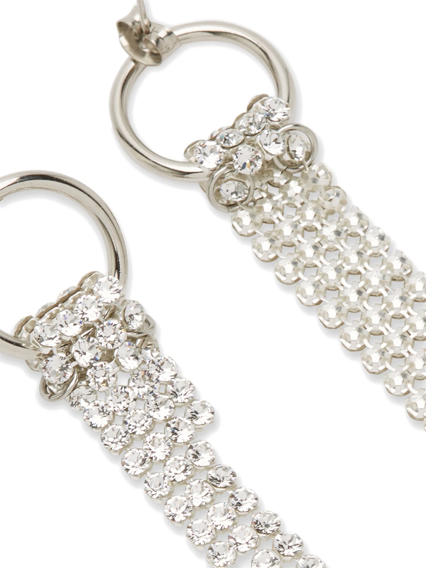 Shanon asymmetric drop earrings