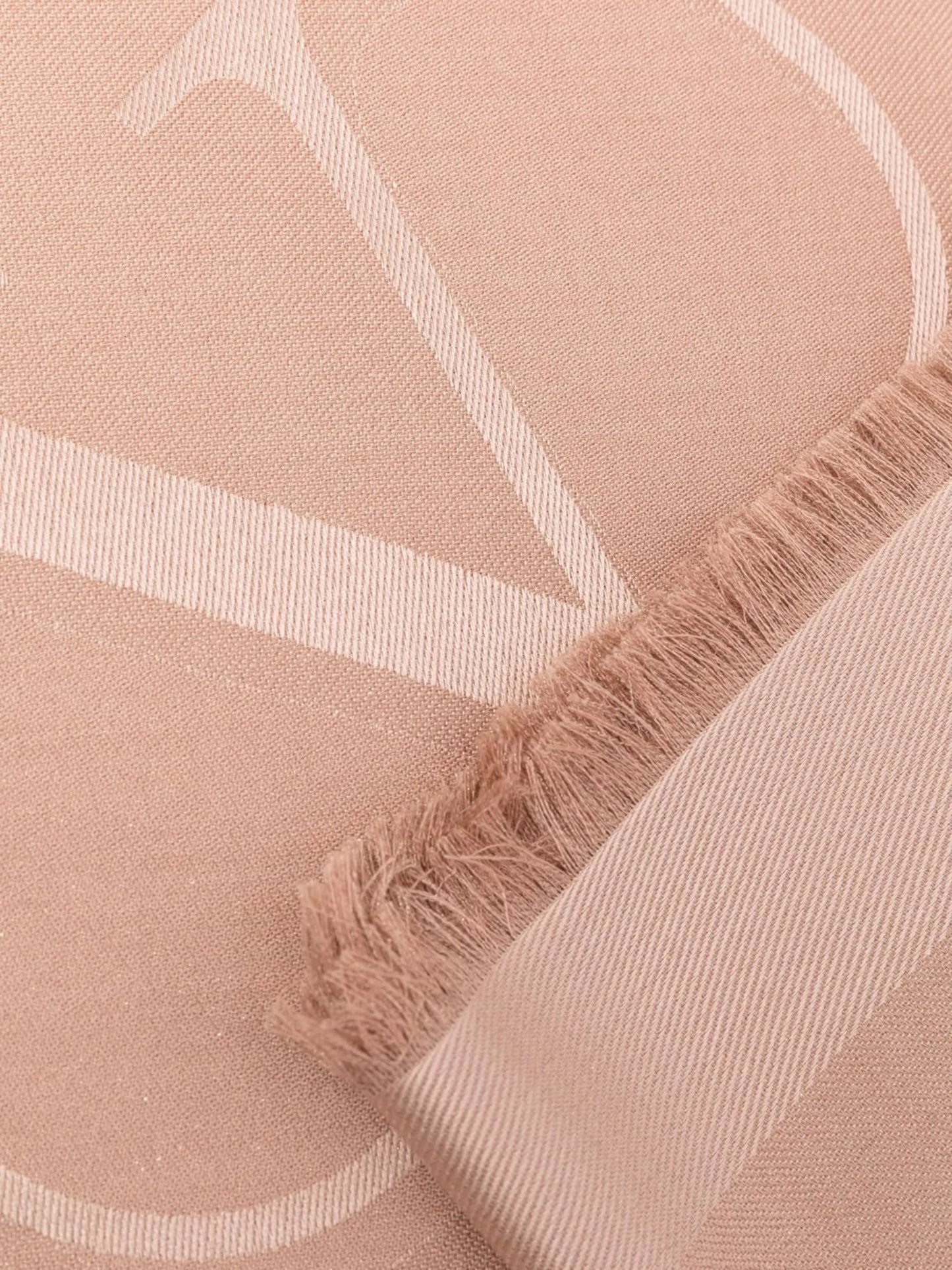 VLogo Signature jacquard shawl