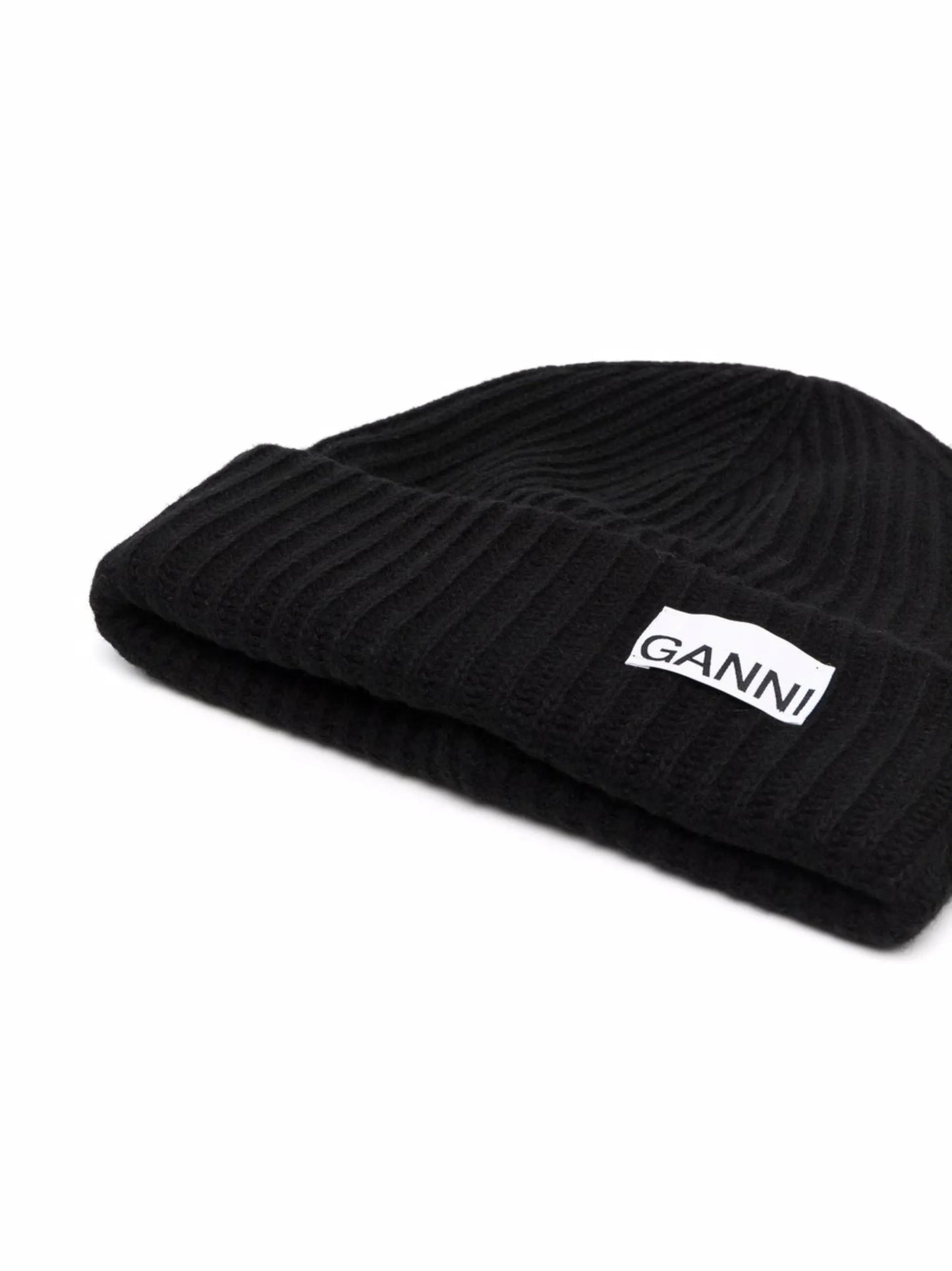 logo-patch beanie hat