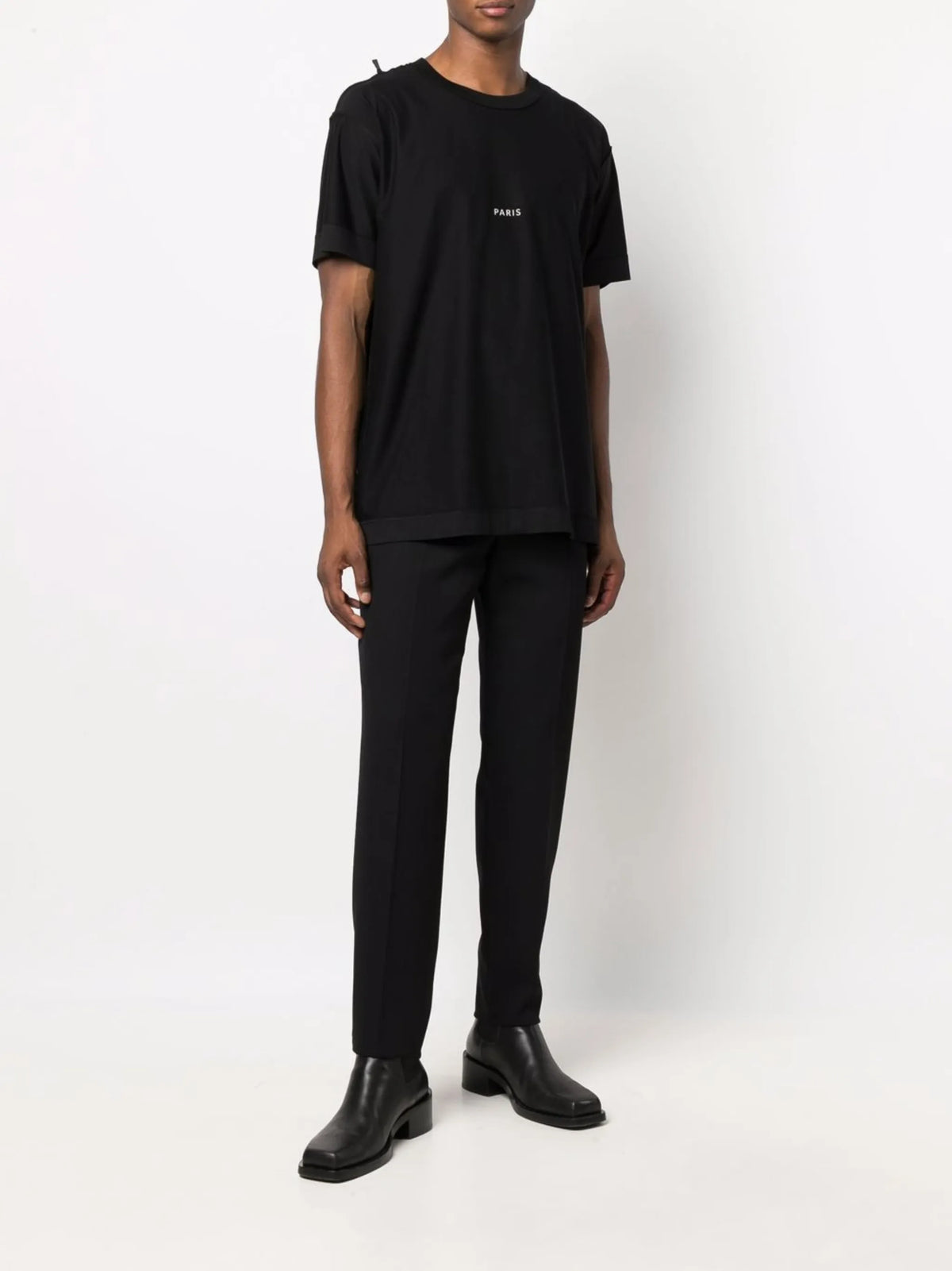 Reverse Oversized cotton T-shirt