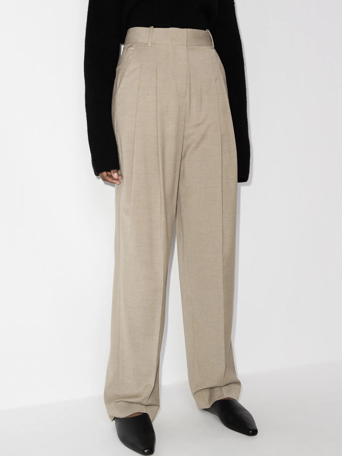 Gelso high-rise tailored trousers