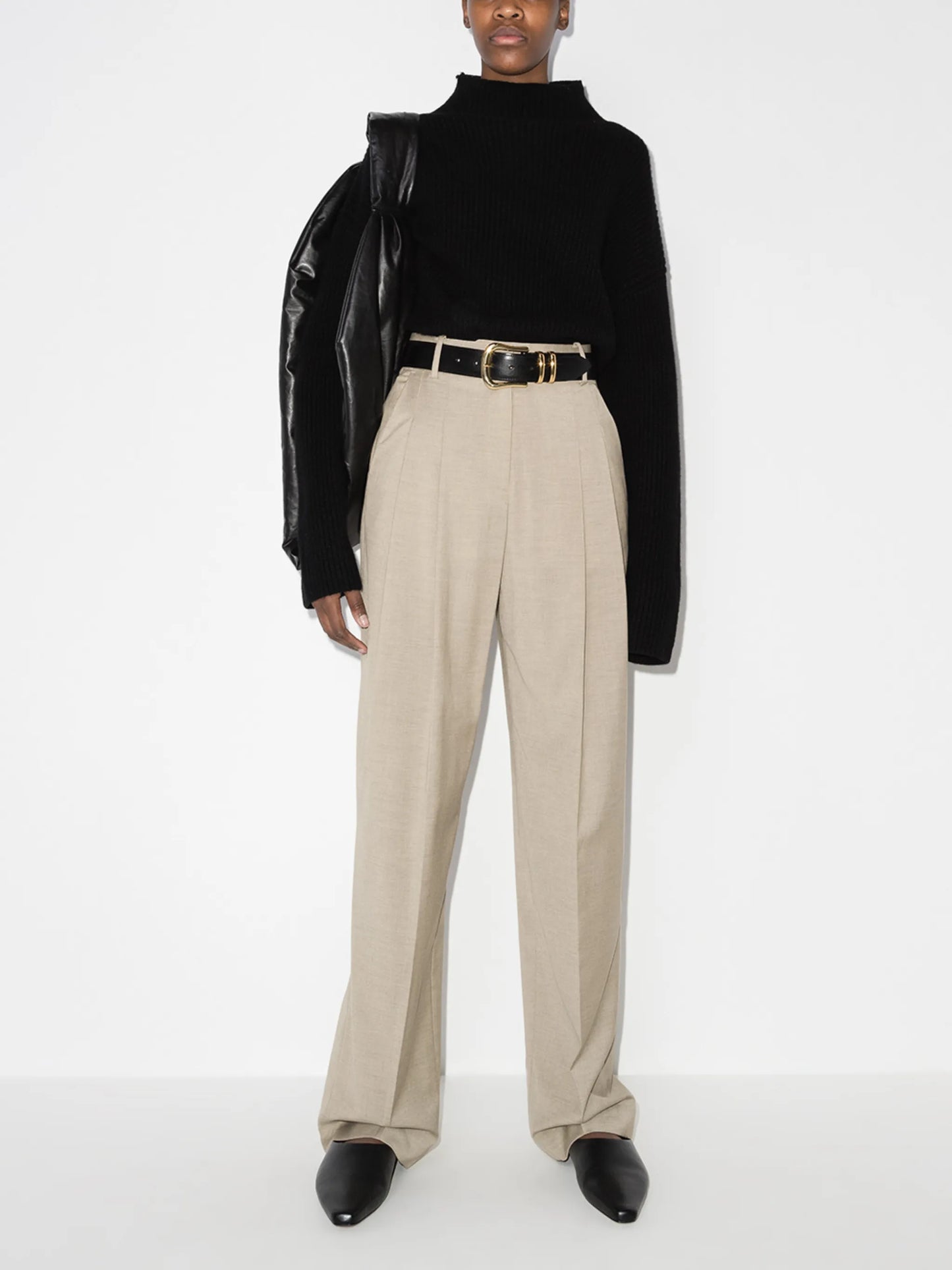 Gelso high-rise tailored trousers