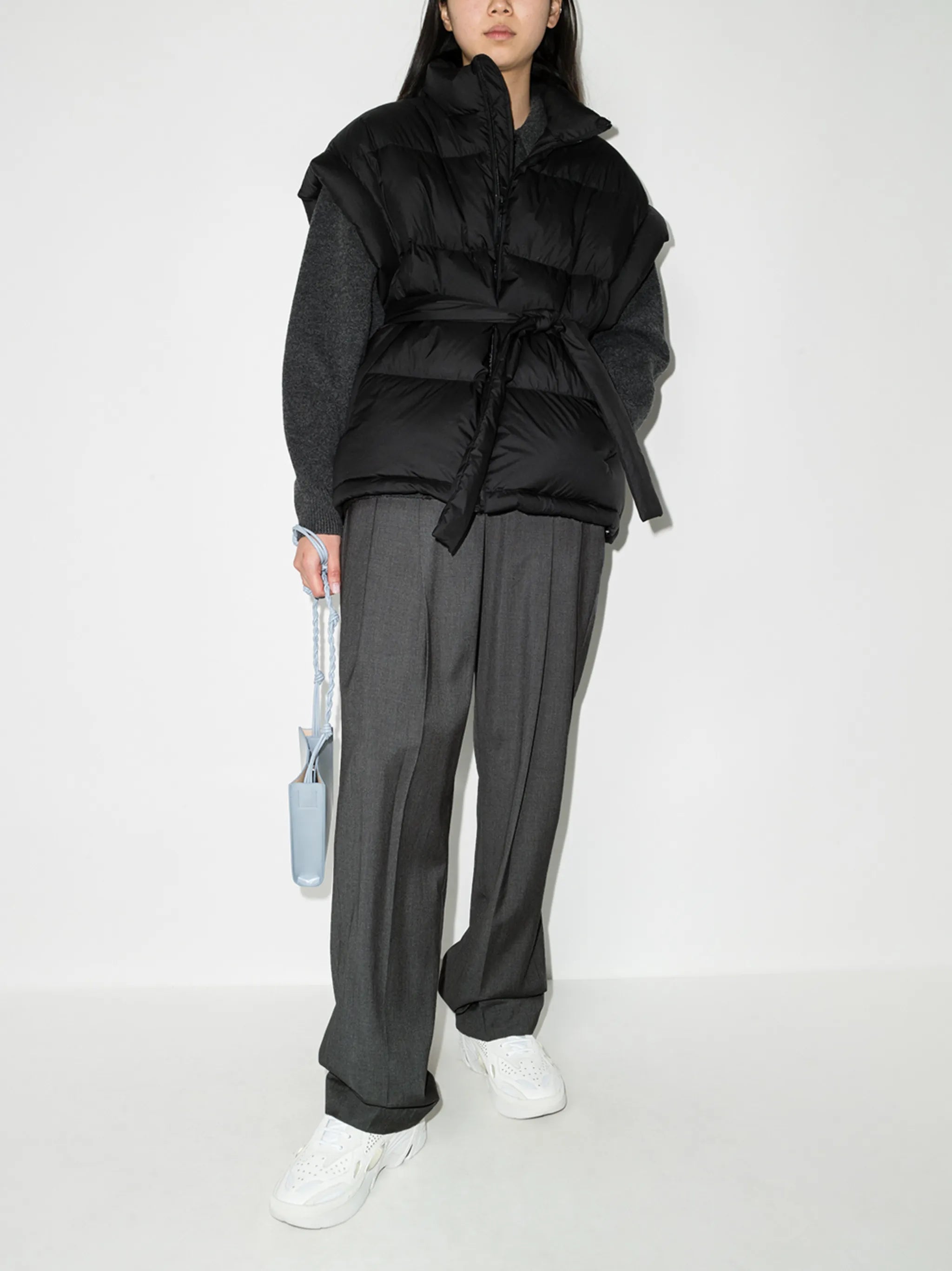 Gelso high-waisted darted trouser