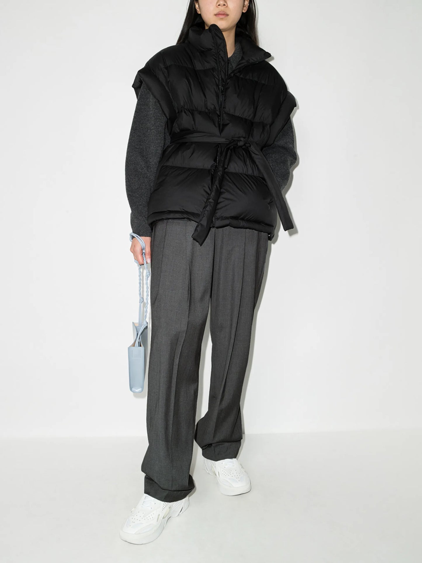 Gelso high-waisted darted trouser