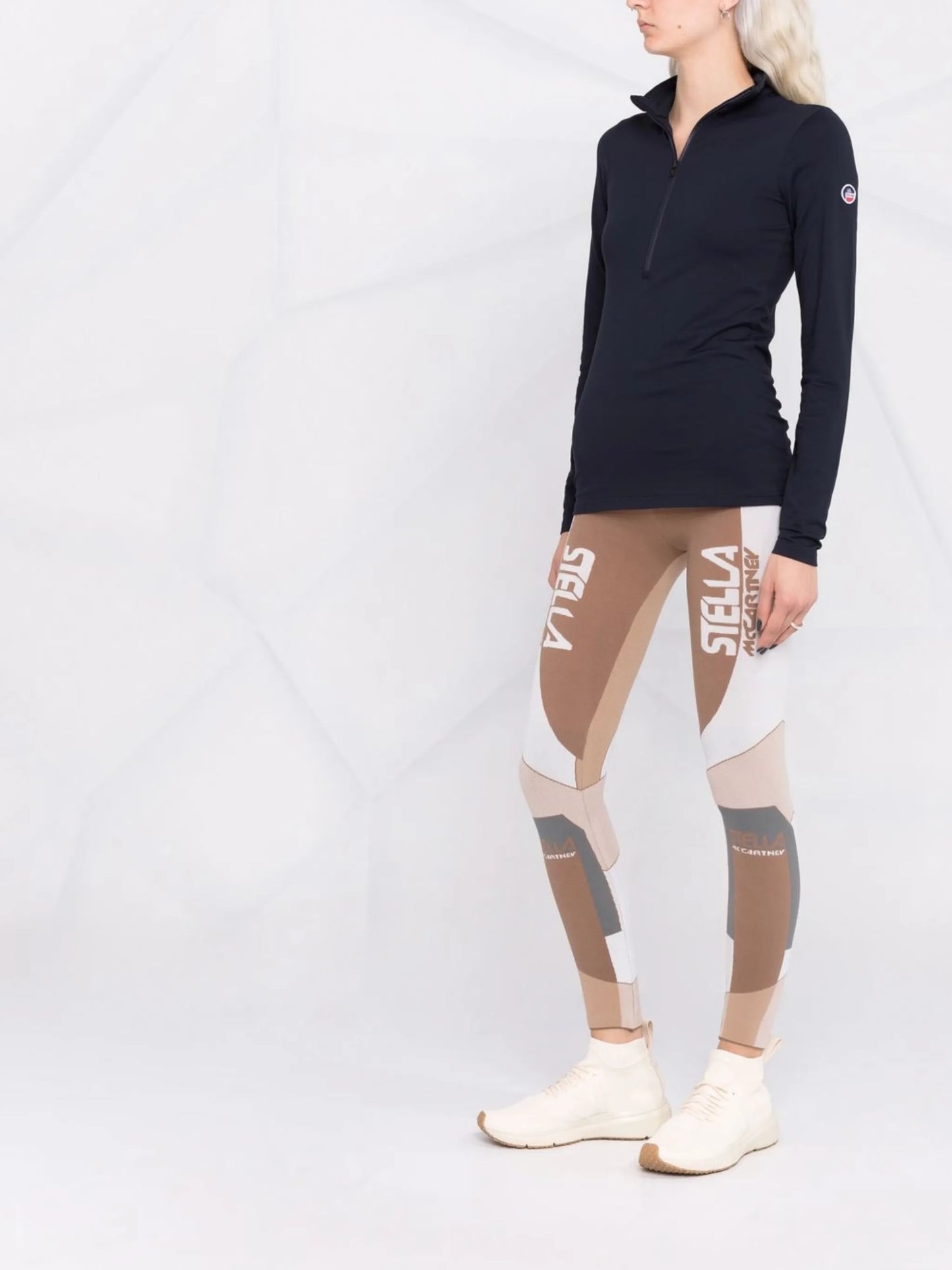 logo-patch zip-fastening top