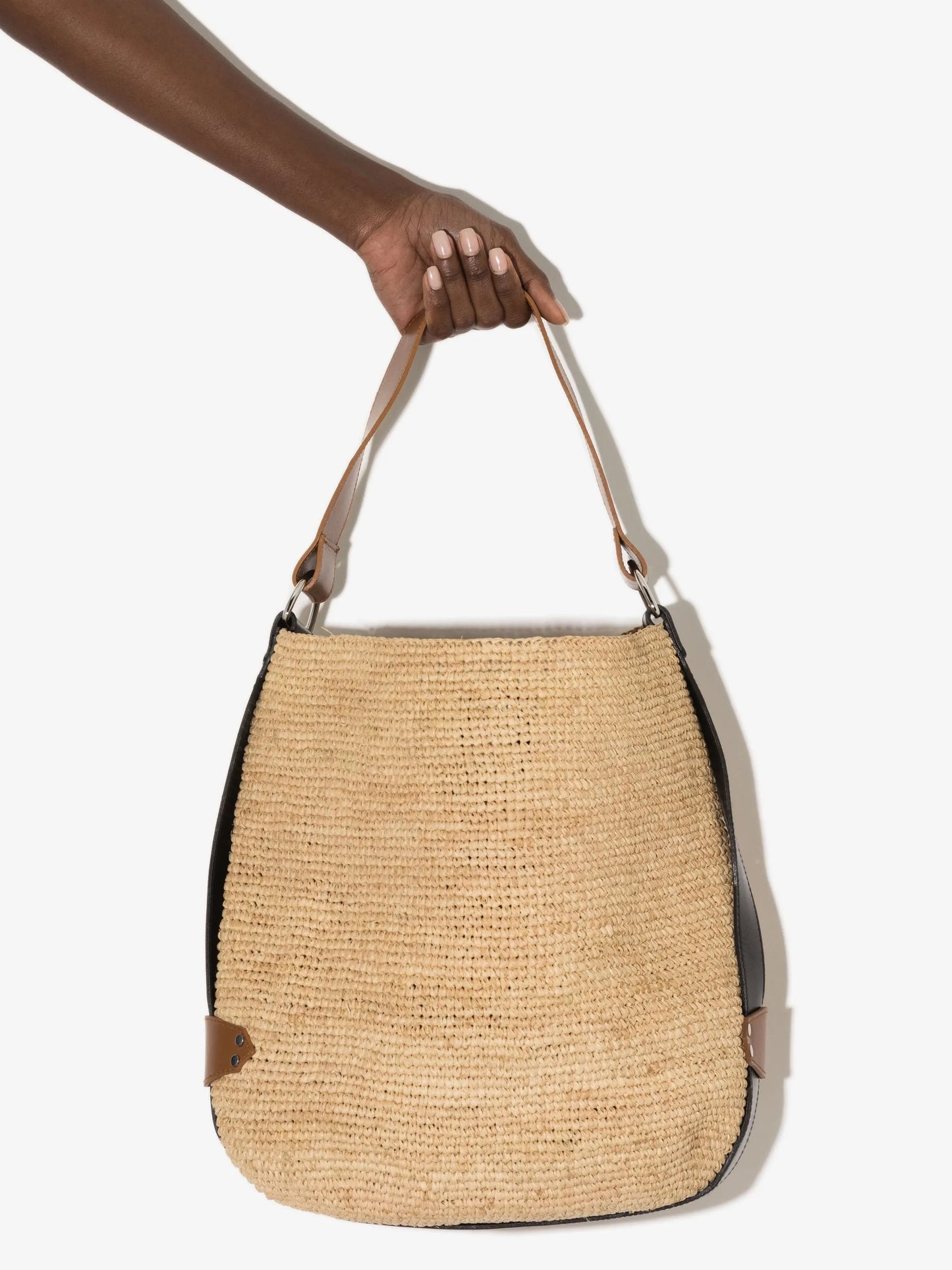 Bayia woven shoulder bag
